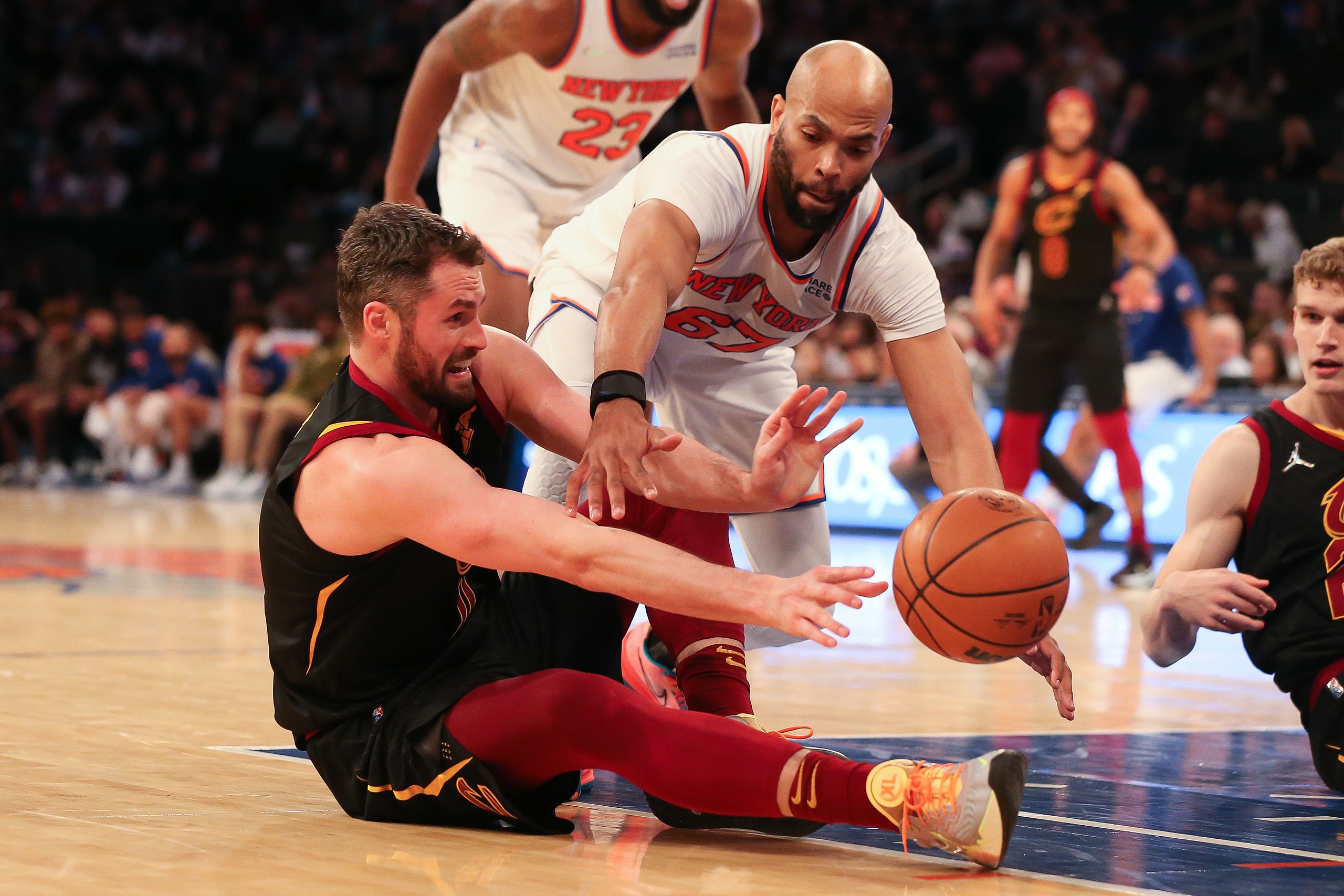 NBA: Cleveland Cavaliers at New York Knicks