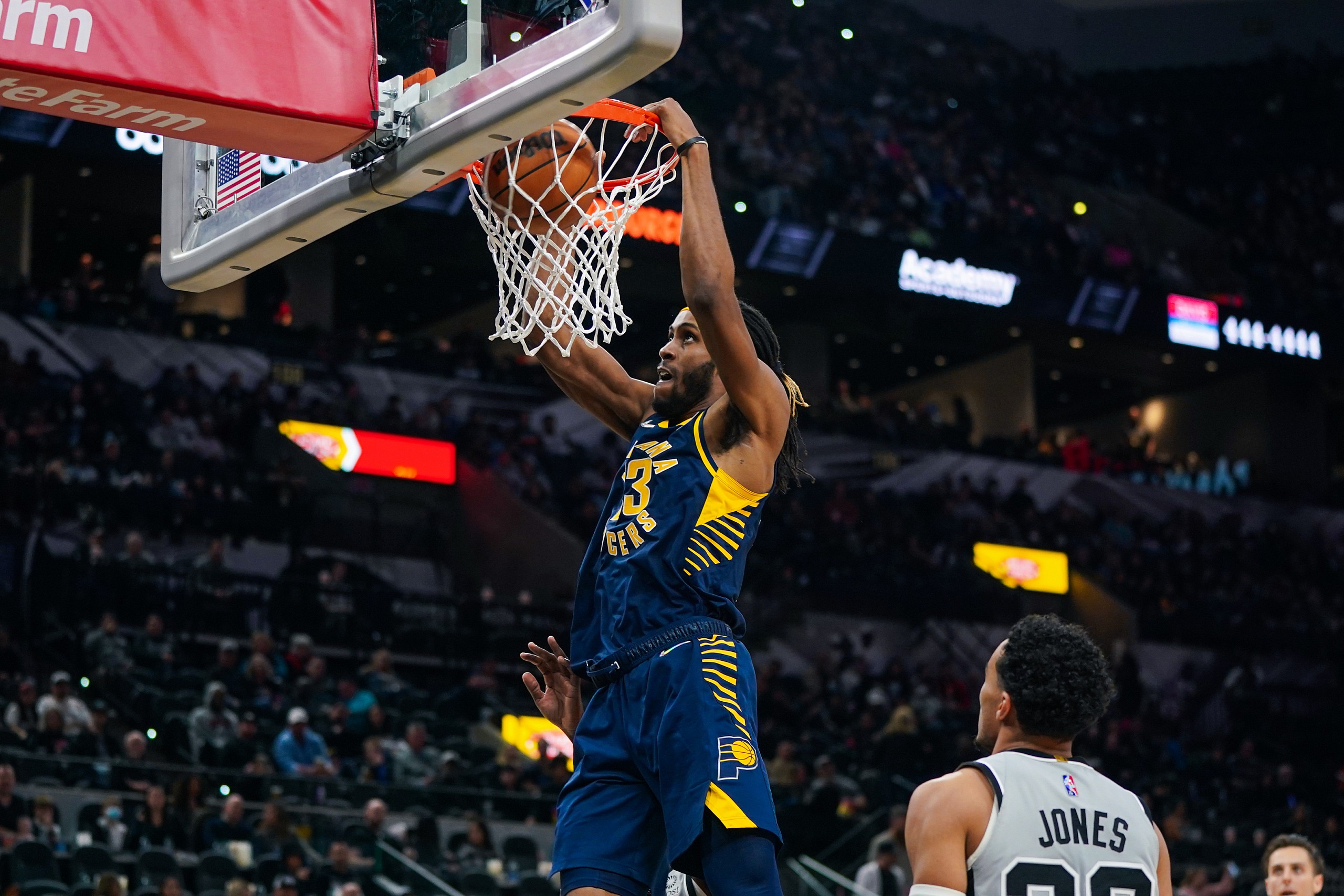 NBA: Indiana Pacers at San Antonio Spurs