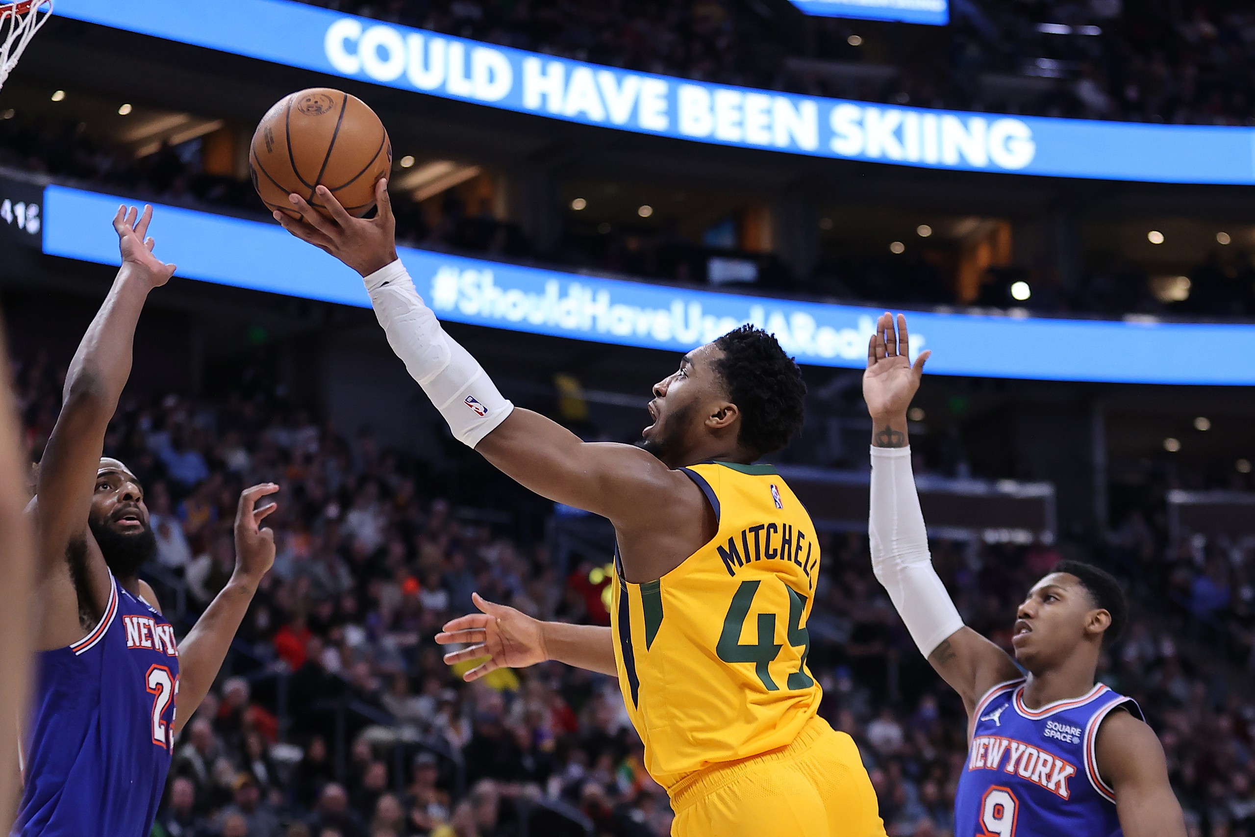 NBA: New York Knicks at Utah Jazz