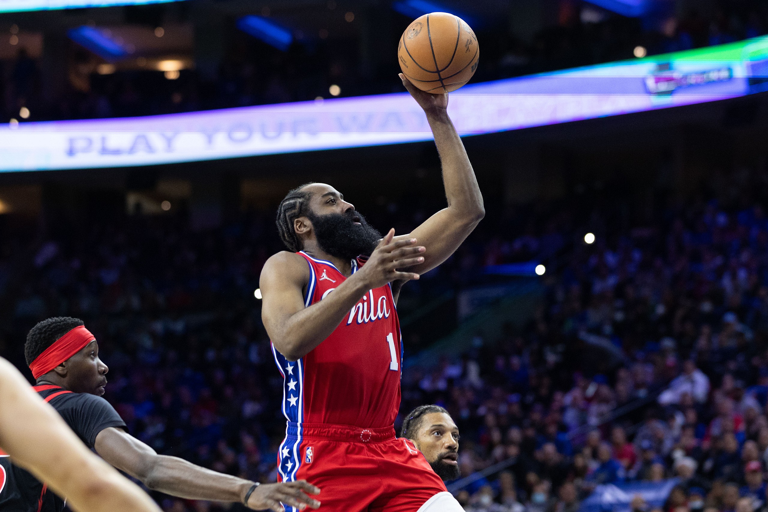 NBA: Playoffs-Toronto Raptors at Philadelphia 76ers
