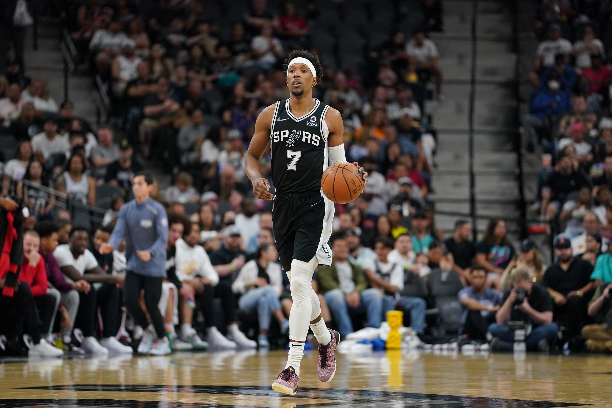 NBA: Portland Trail Blazers at San Antonio Spurs