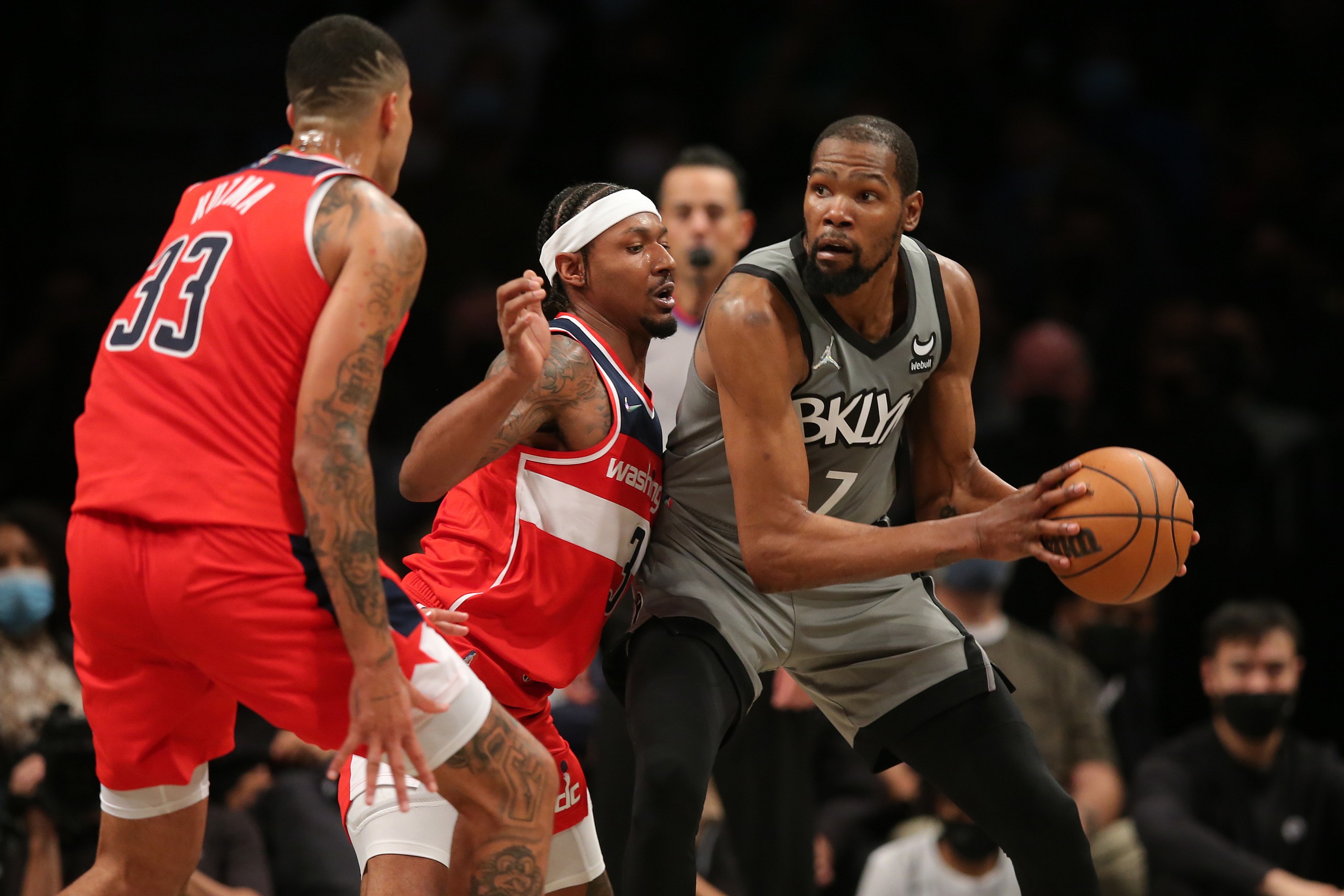 NBA: Washington Wizards at Brooklyn Nets