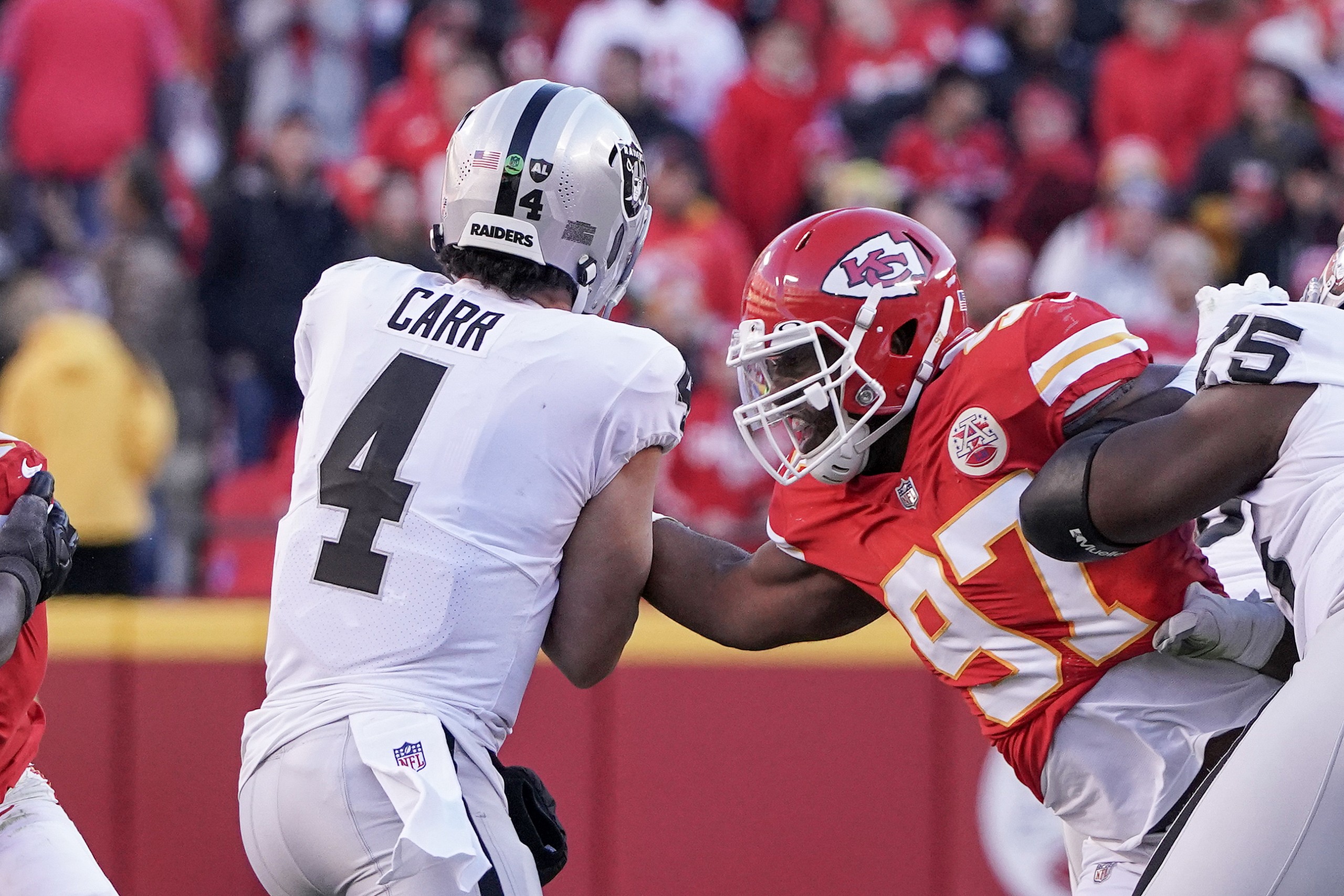 NFL: Las Vegas Raiders at Kansas City Chiefs