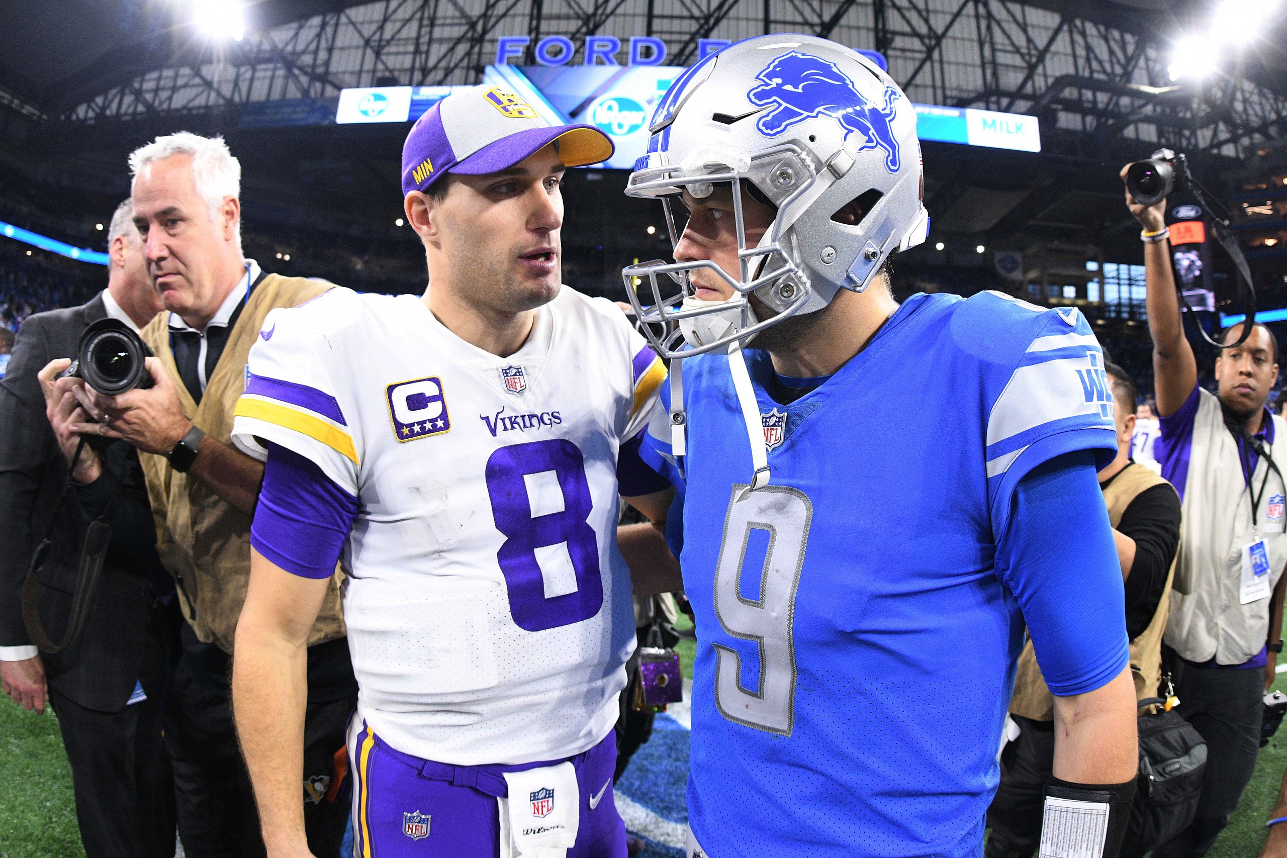 NFL: Minnesota Vikings at Detroit Lions