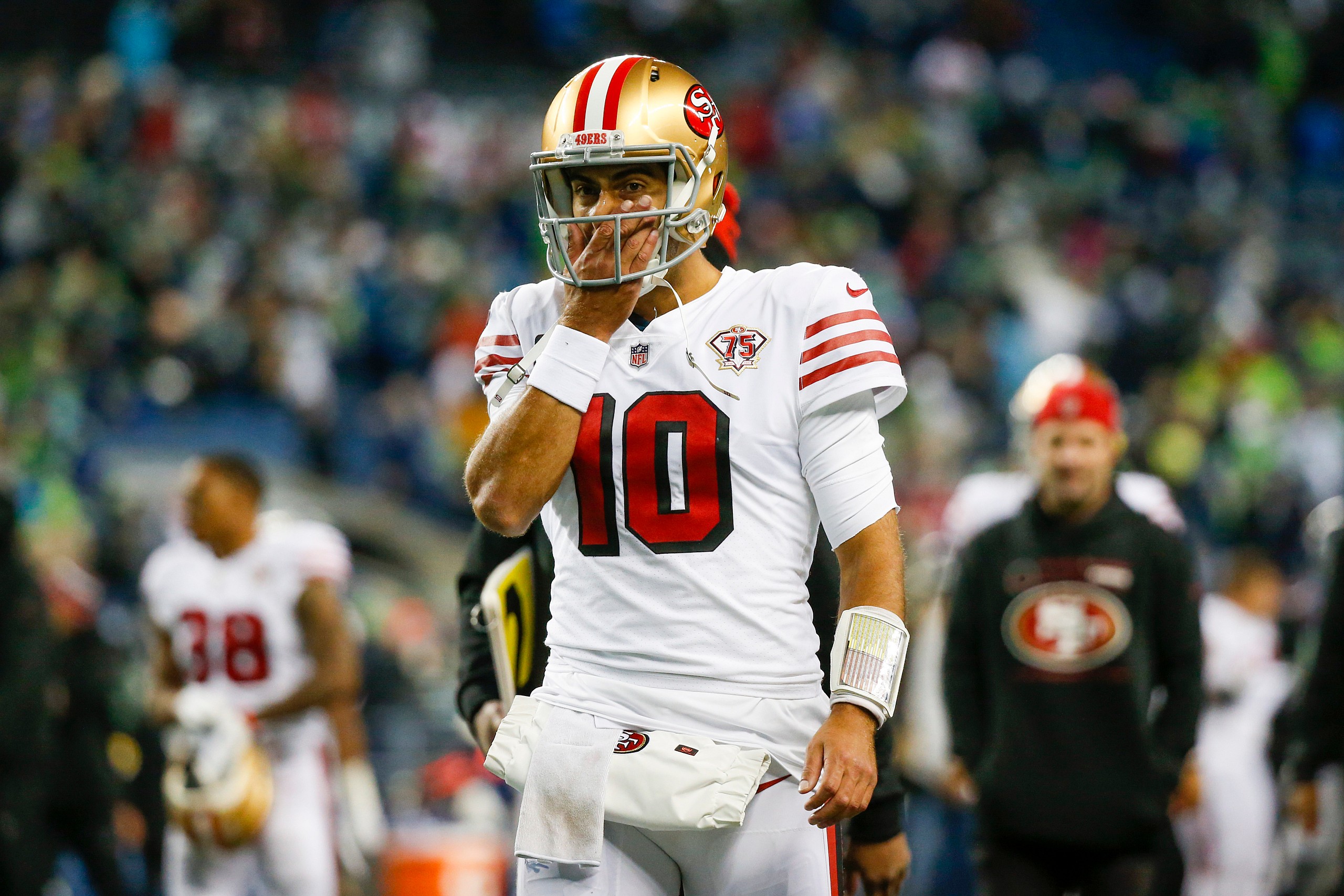 NFL: San Francisco 49ers at Seattle Seahawks
