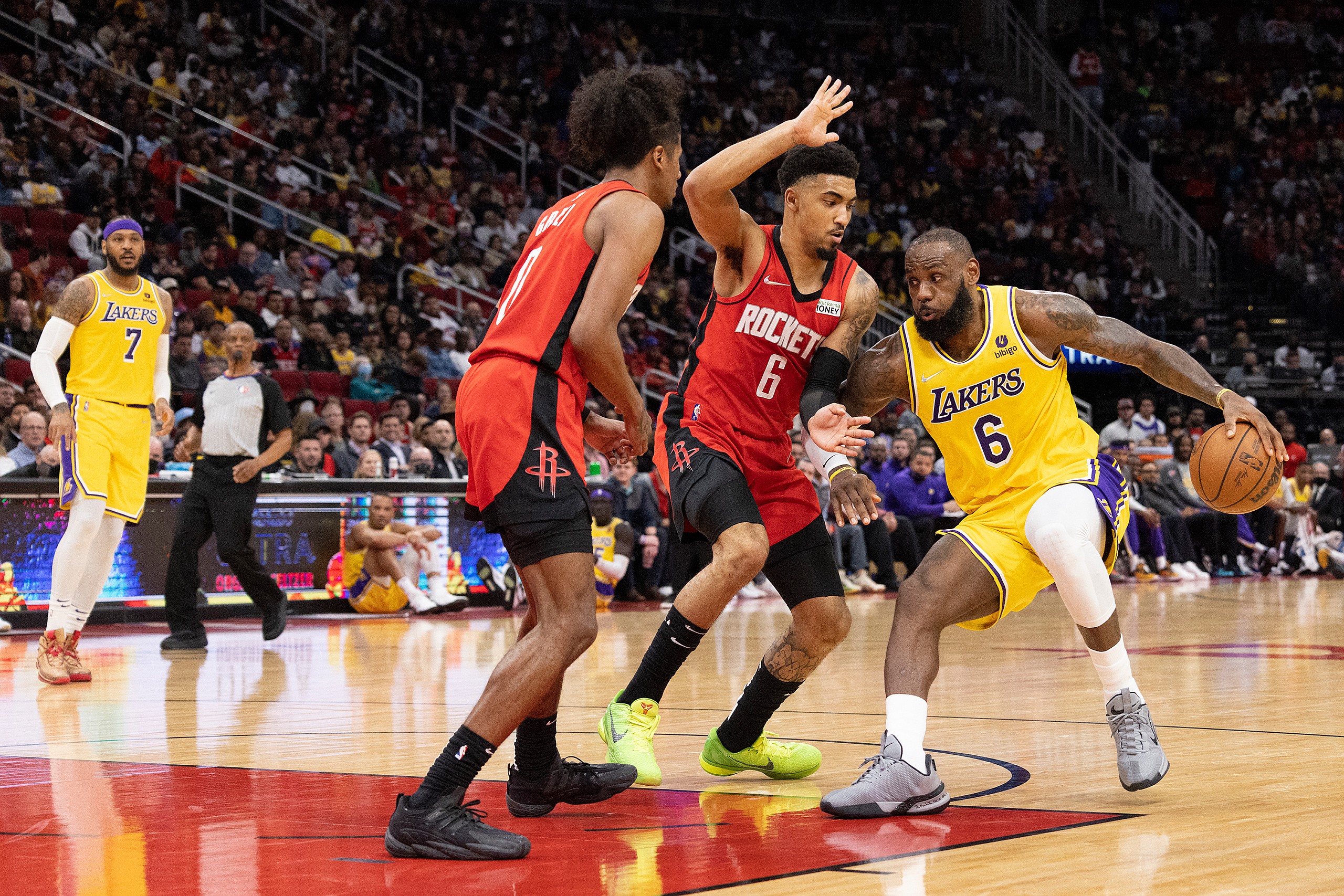 NBA: Los Angeles Lakers at Houston Rockets