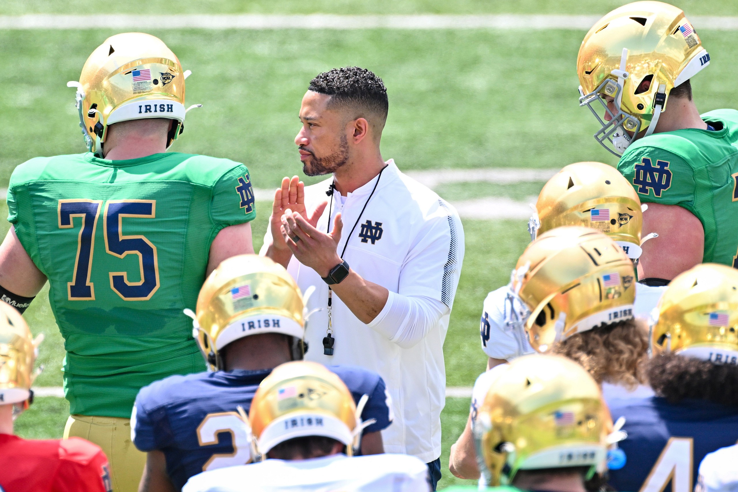 NCAA Football: Notre Dame Spring Game