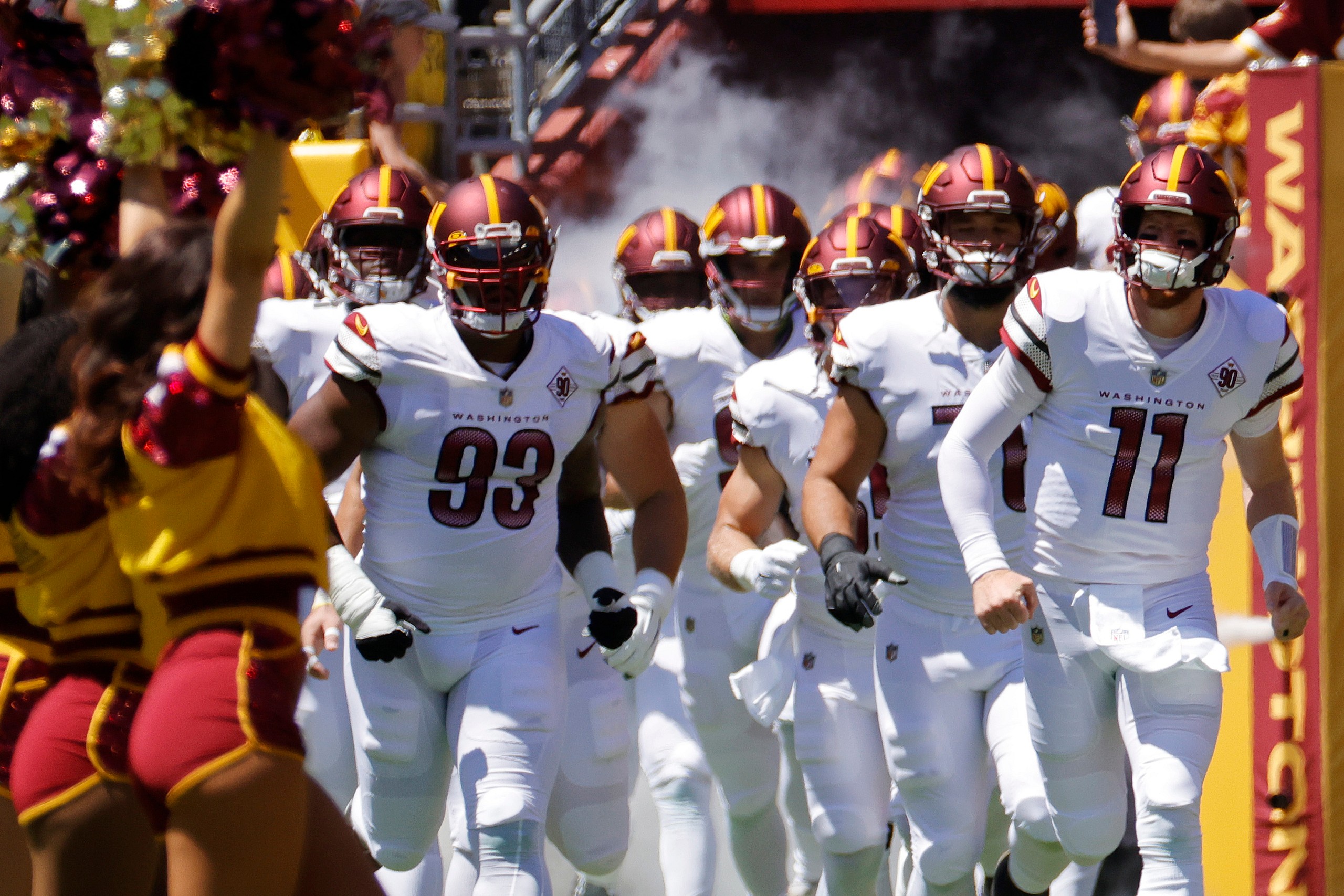 NFL: Carolina Panthers at Washington Commanders