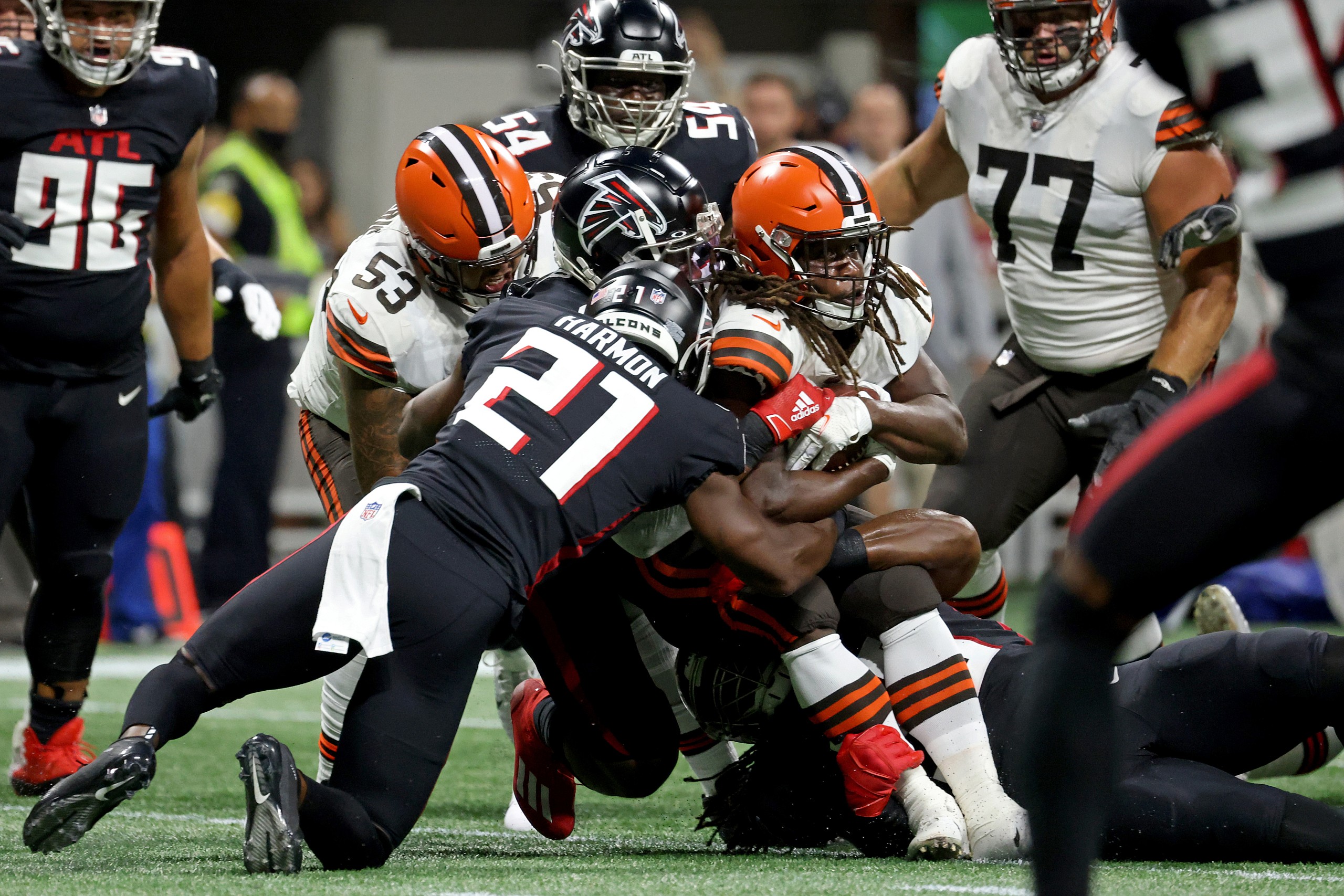 NFL: Cleveland Browns at Atlanta Falcons