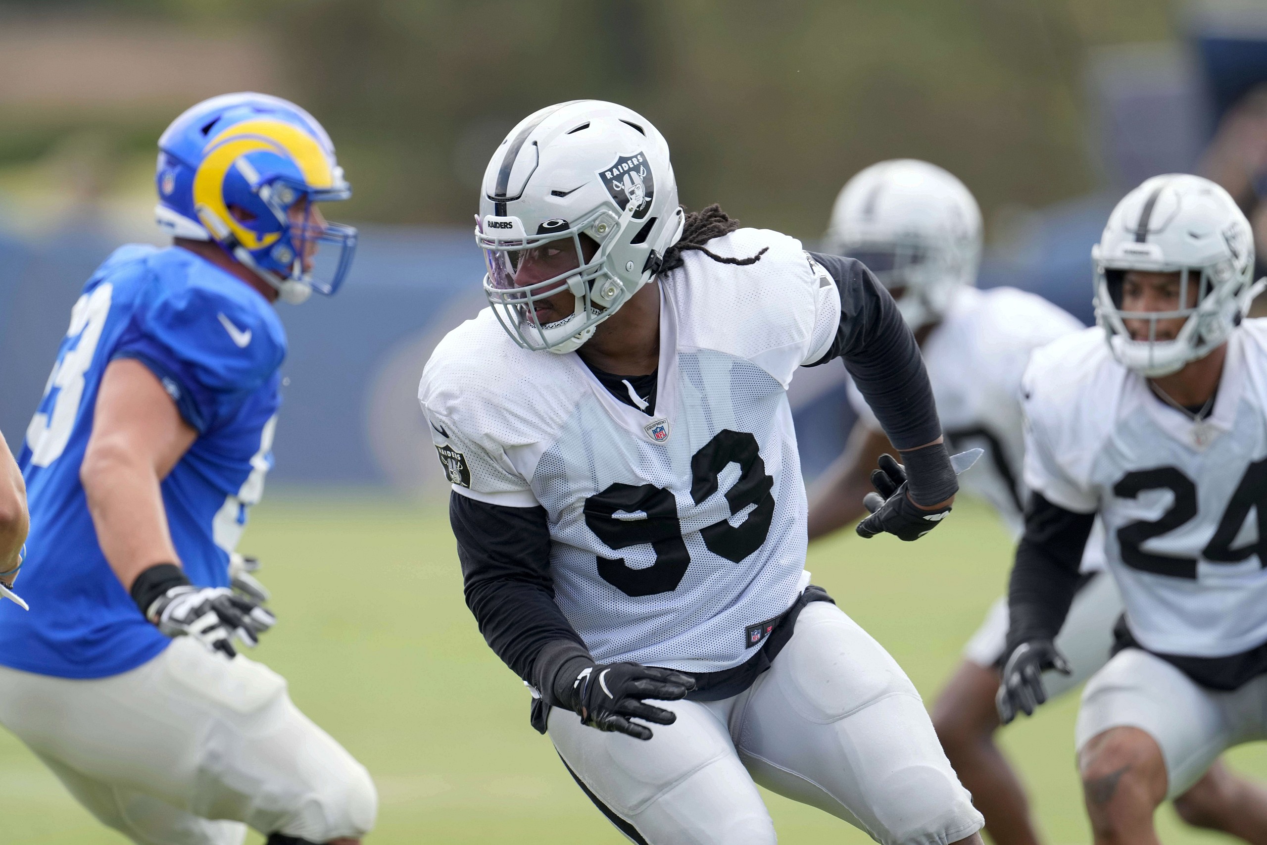 NFL: Las Vegas Raiders at Los Angeles Rams Joint Practice