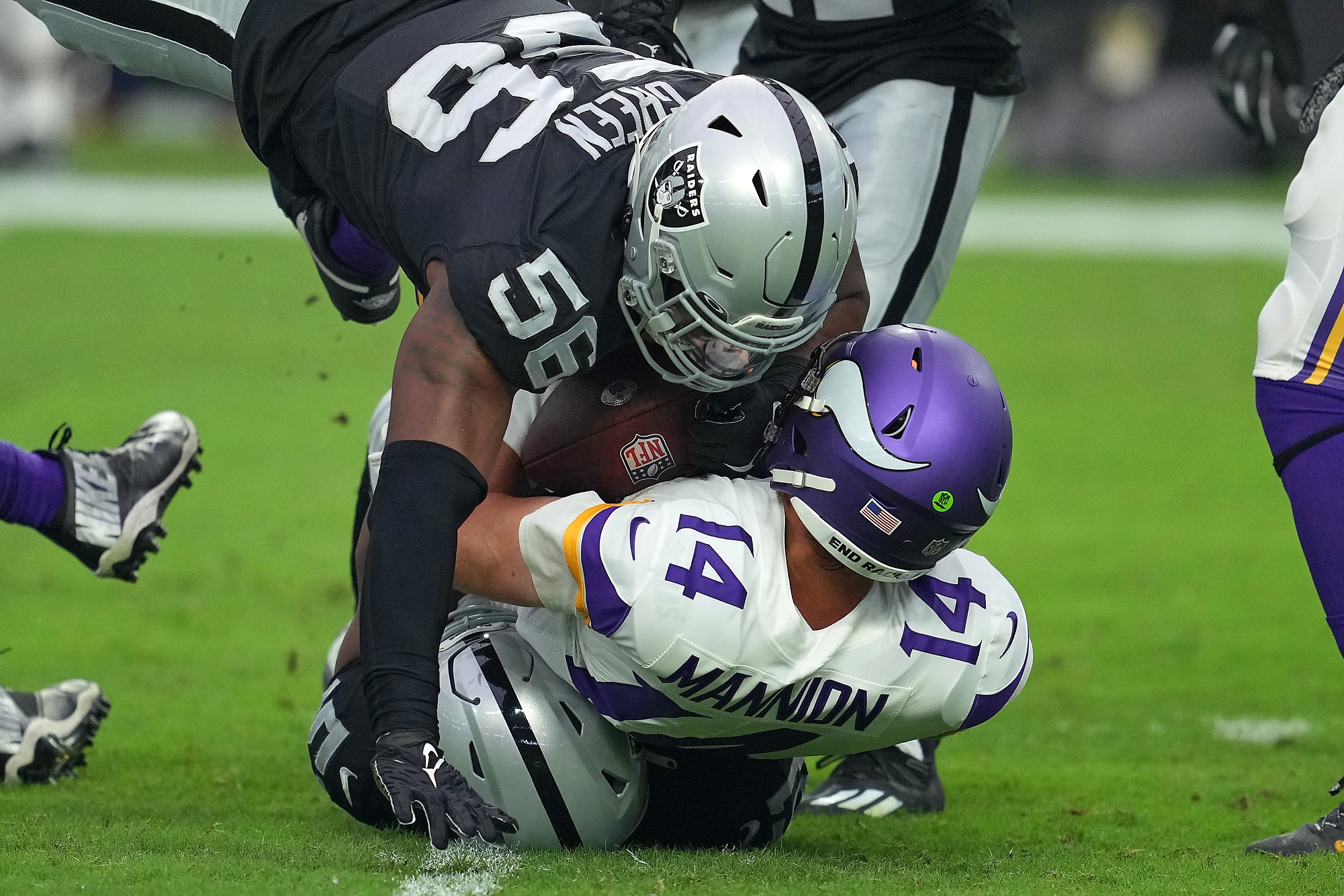 NFL: Minnesota Vikings at Las Vegas Raiders