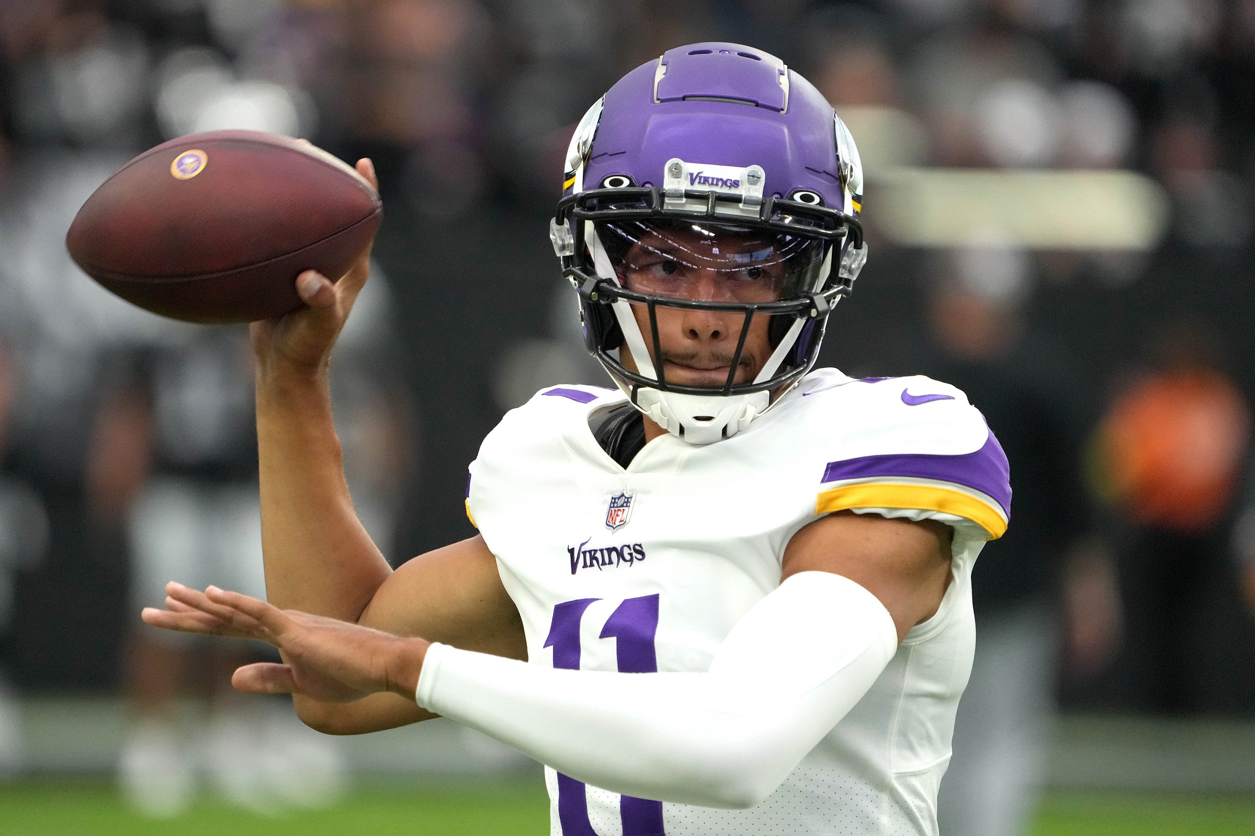 NFL: Minnesota Vikings at Las Vegas Raiders