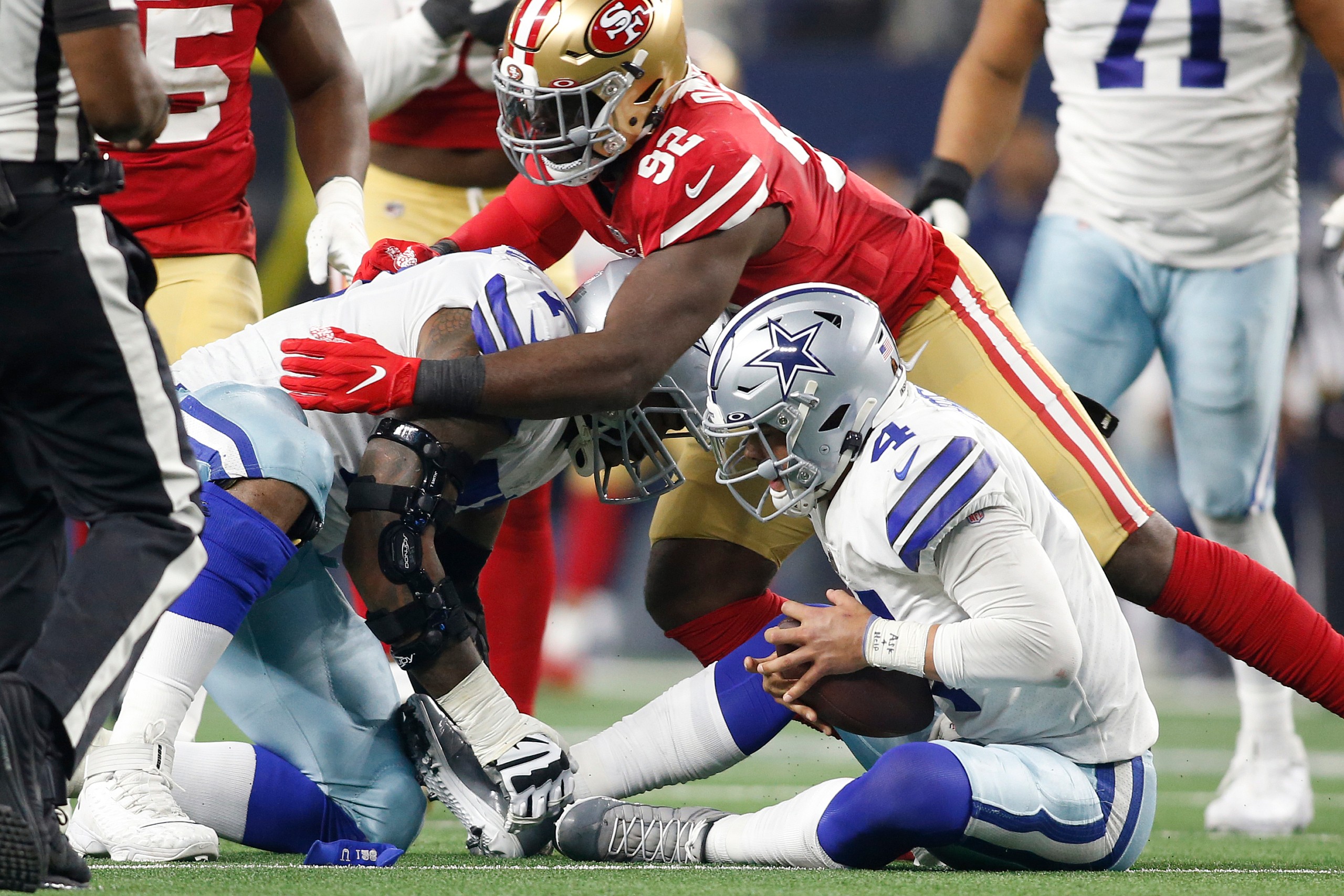 NFL: NFC Wild Card Playoff-San Francisco 49ers at Dallas Cowboys