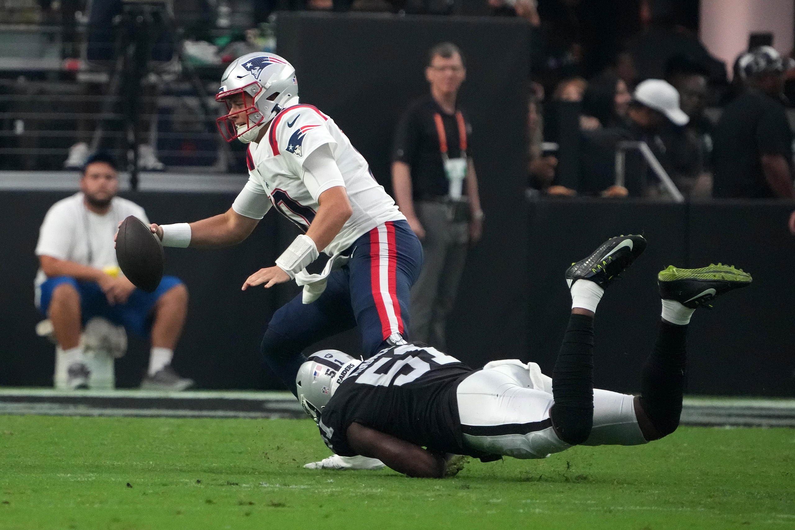 NFL: New England Patriots at Las Vegas Raiders