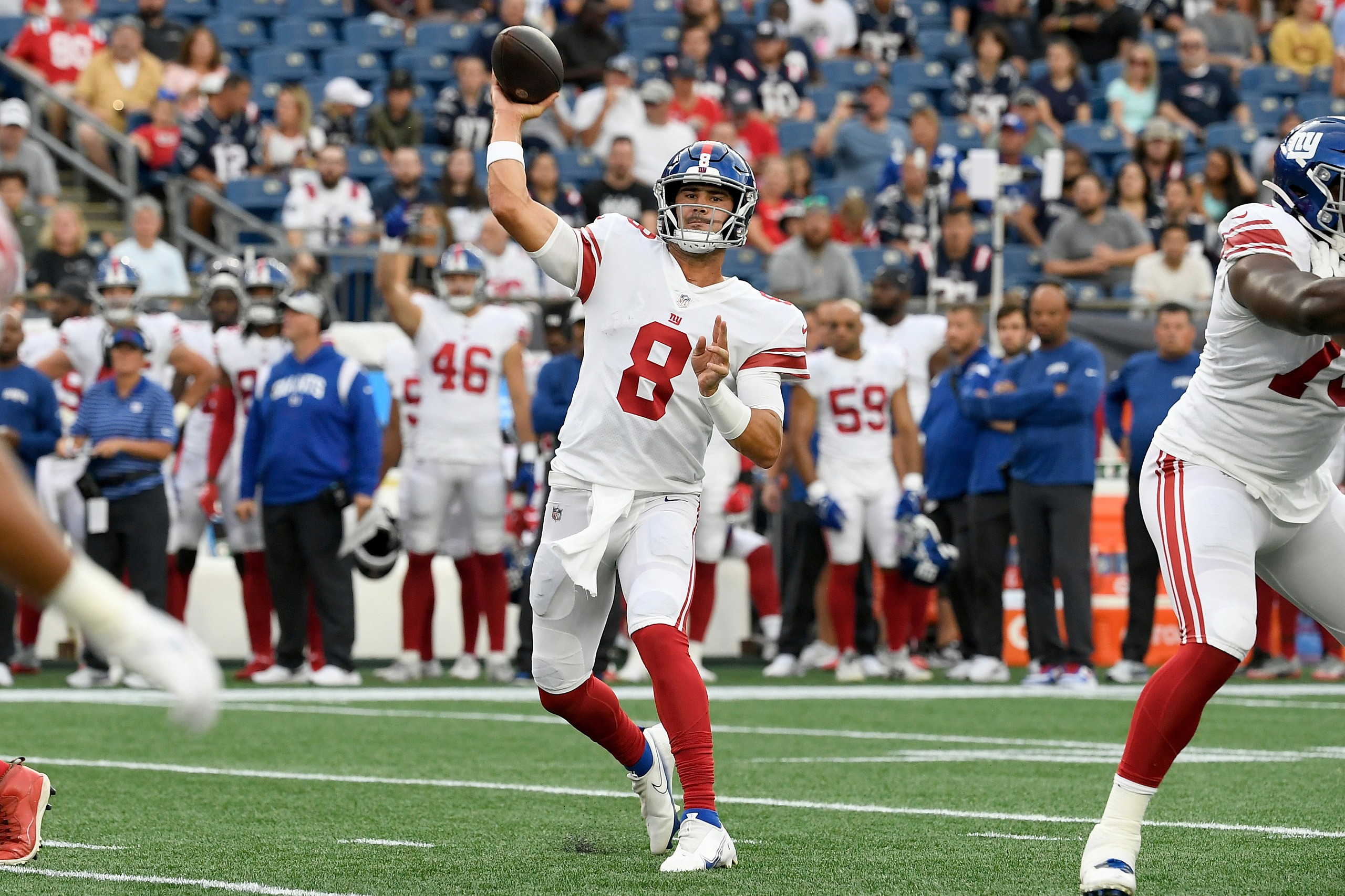 NFL: New York Giants at New England Patriots