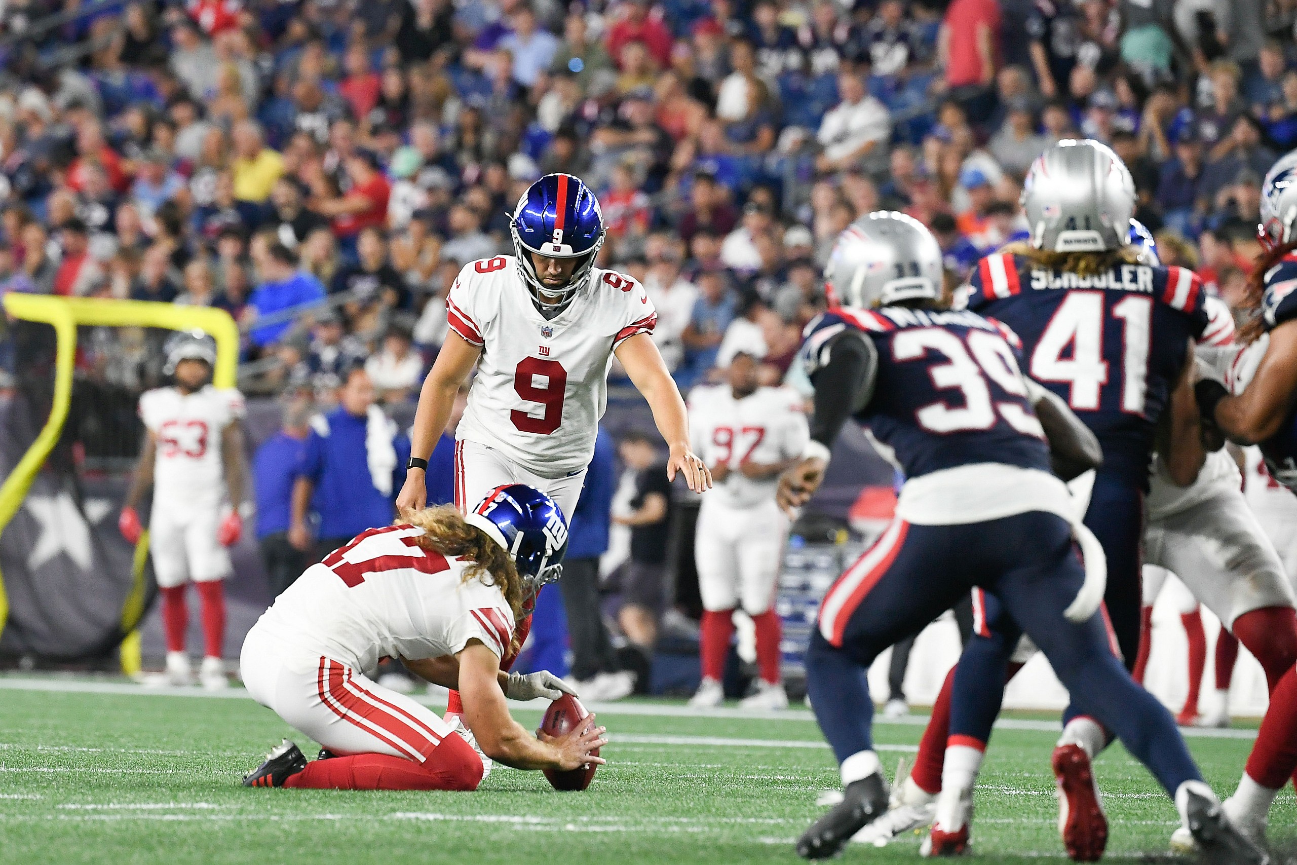 NFL: New York Giants at New England Patriots