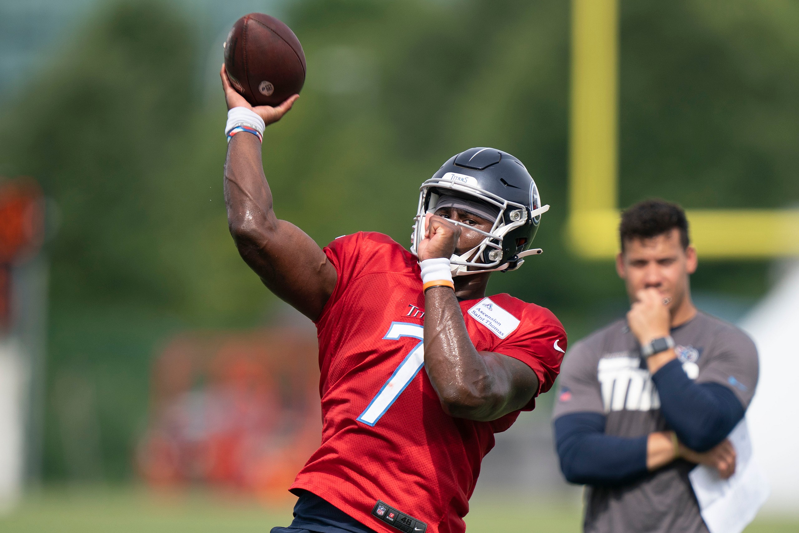 NFL: Tennesee Titans Training Camp