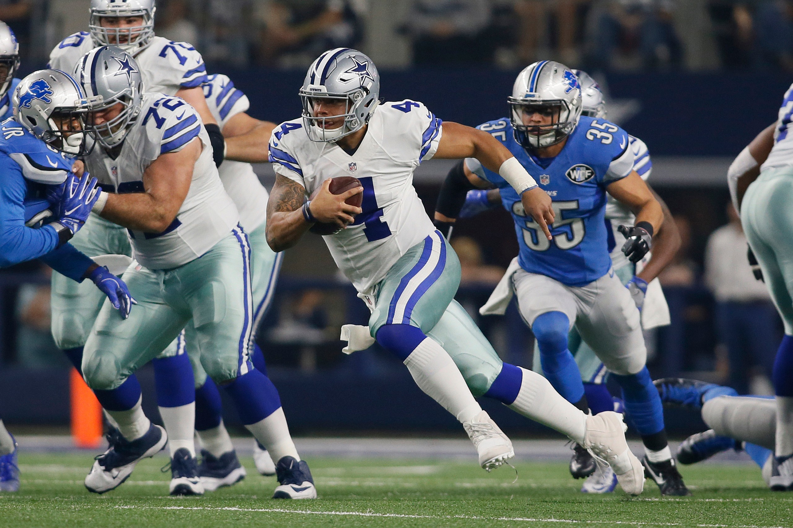 dallas cowboys rookie qb dak prescott