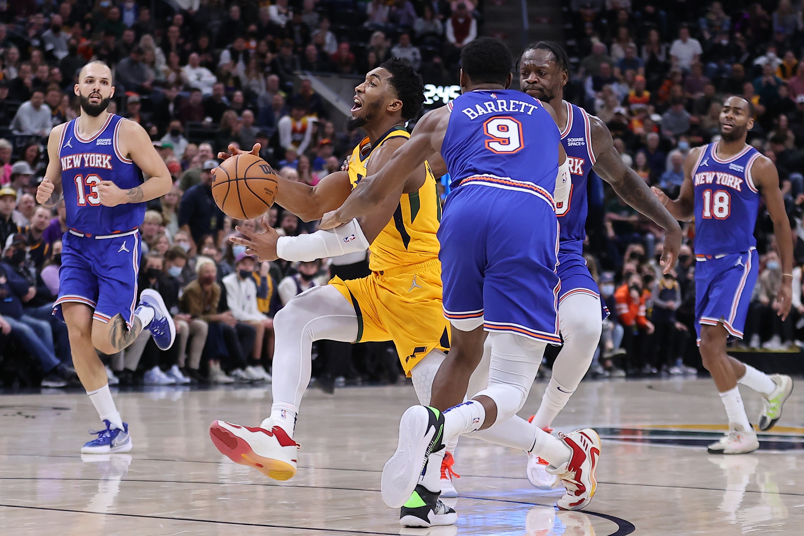 donovan mitchell, rj barrett