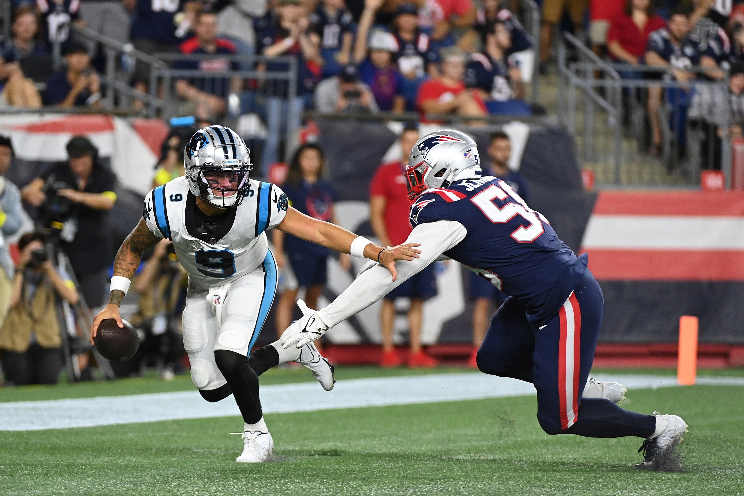 nfl preseason: carolina panthers qb matt corrall