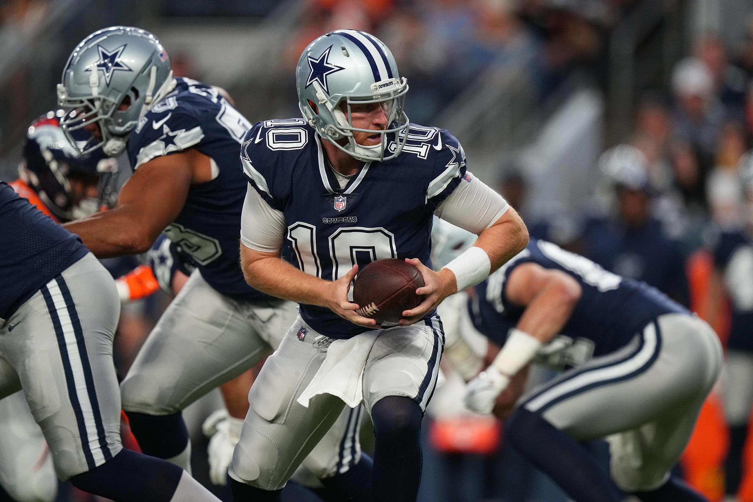 nfl preseason: cooper rush, dallas cowboys