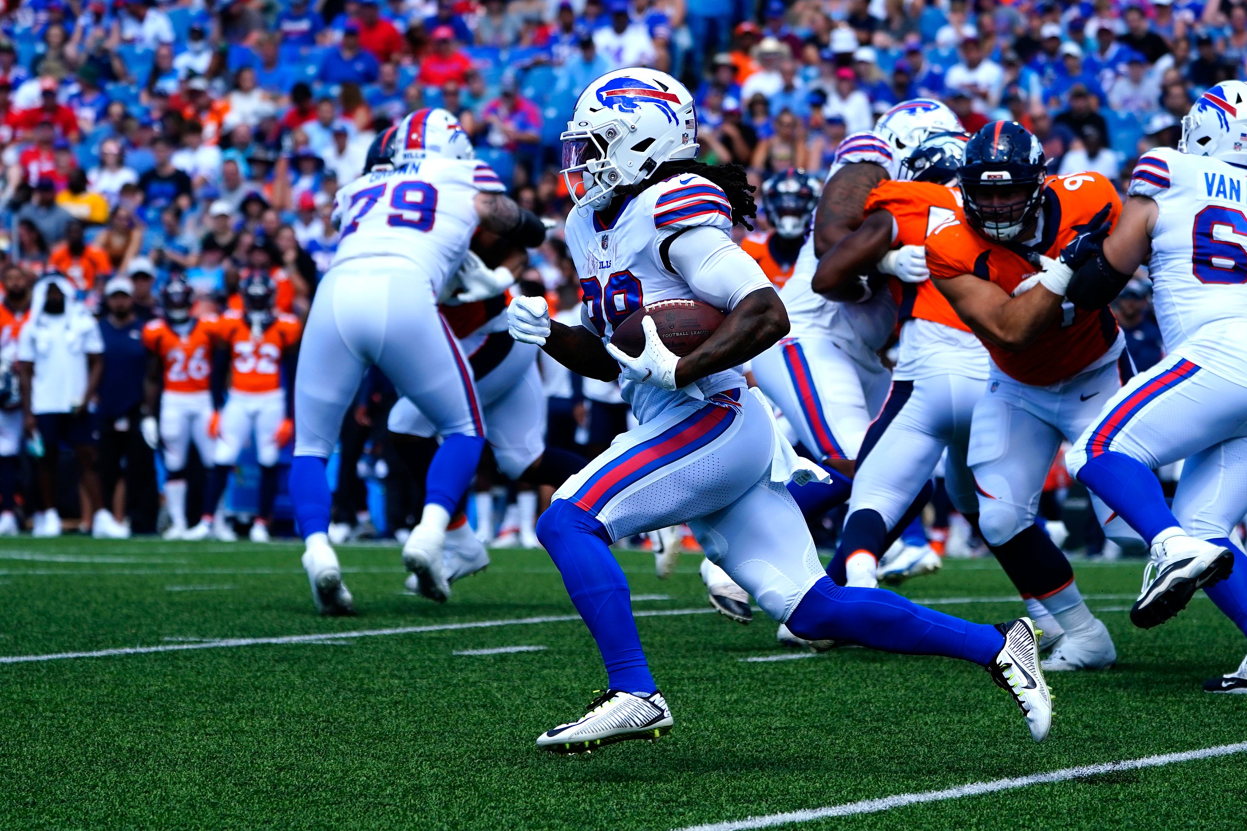 nfl preseason: james cook, buffalo bills