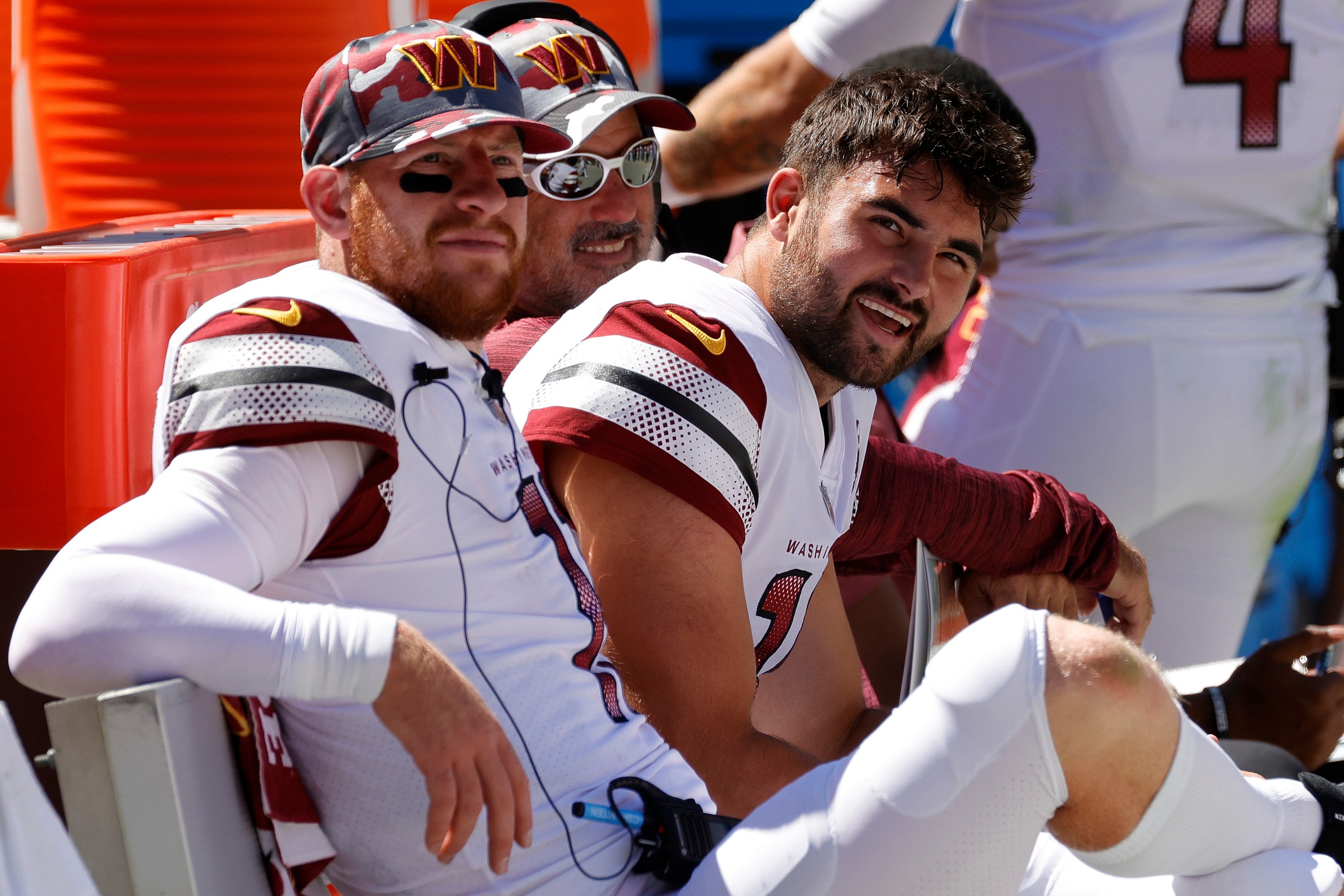 nfl preseason: sam howell, carson wentz