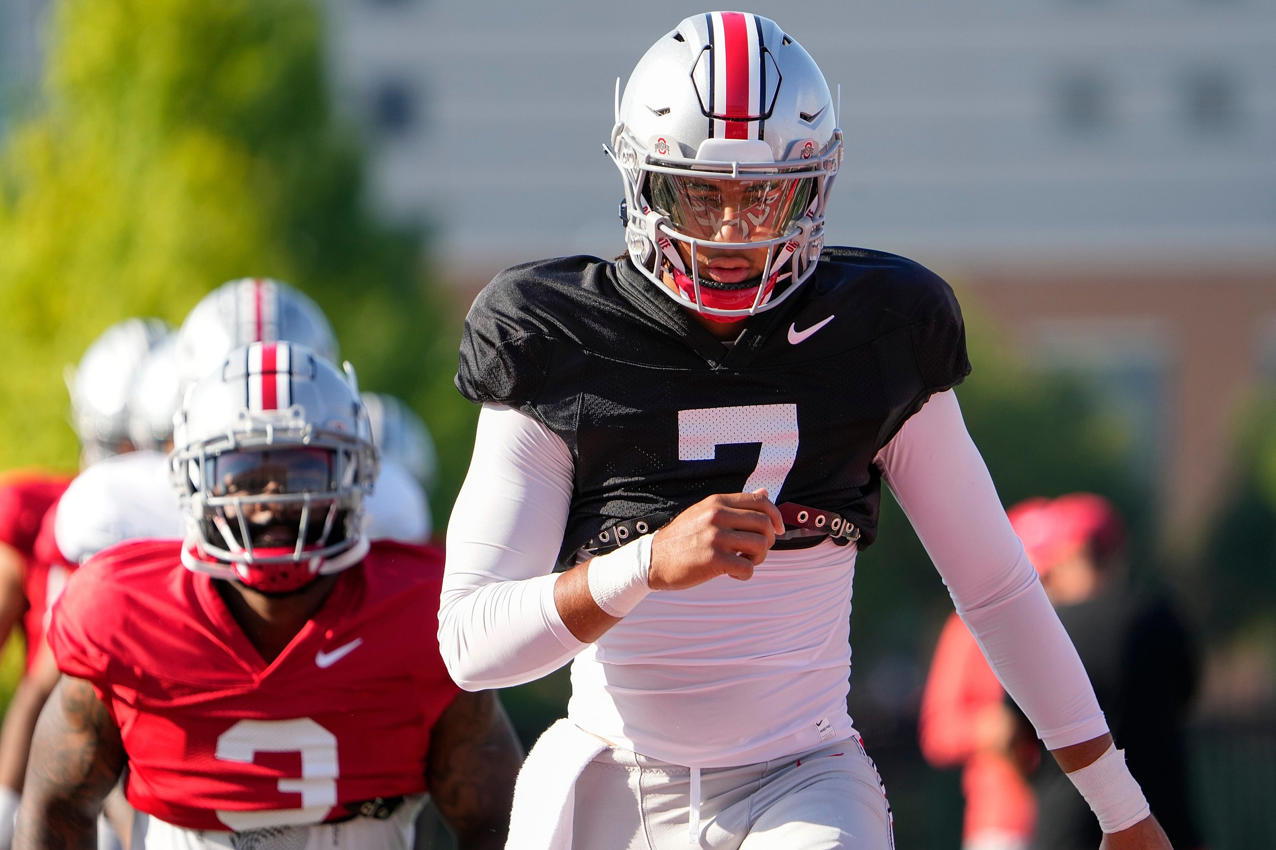 ohio state quarterback c.j. stroud