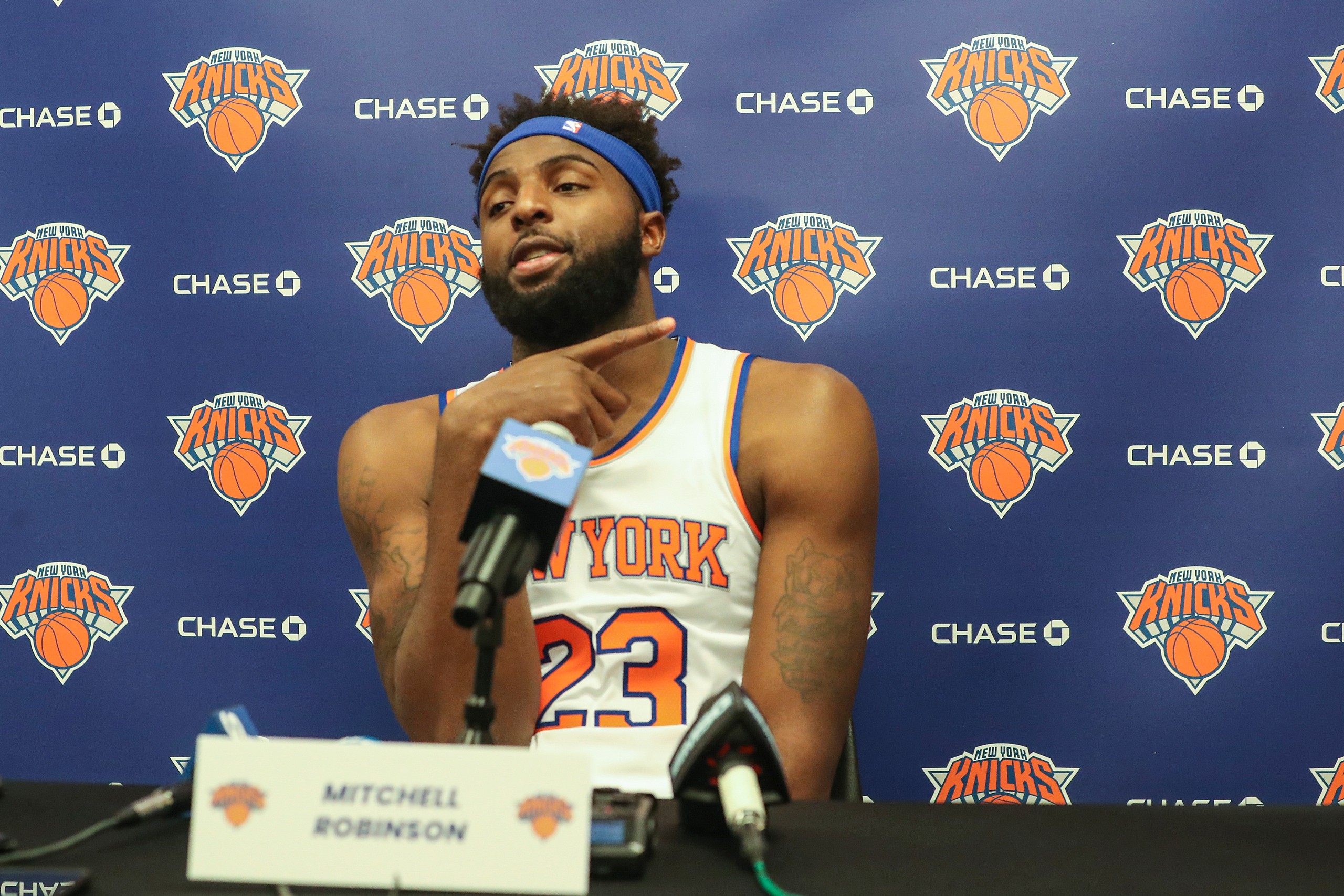 NBA: New York Knicks-Media Day