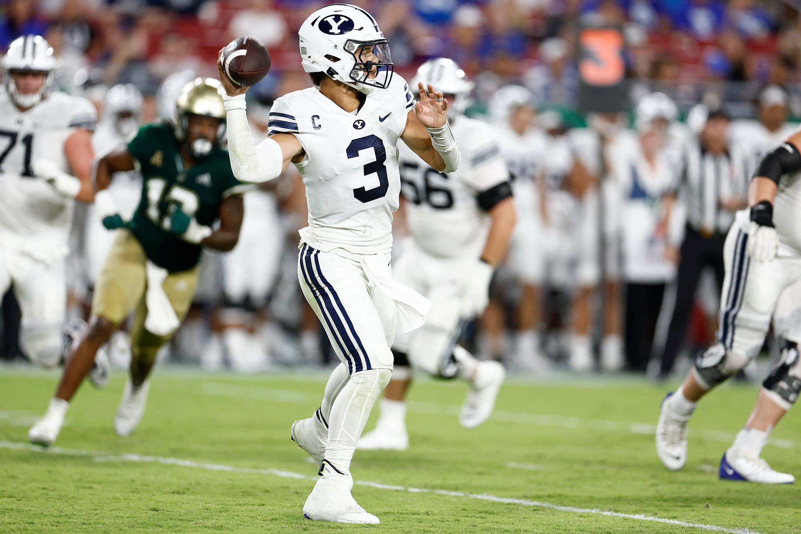 NCAA Football: Brigham Young at South Florida