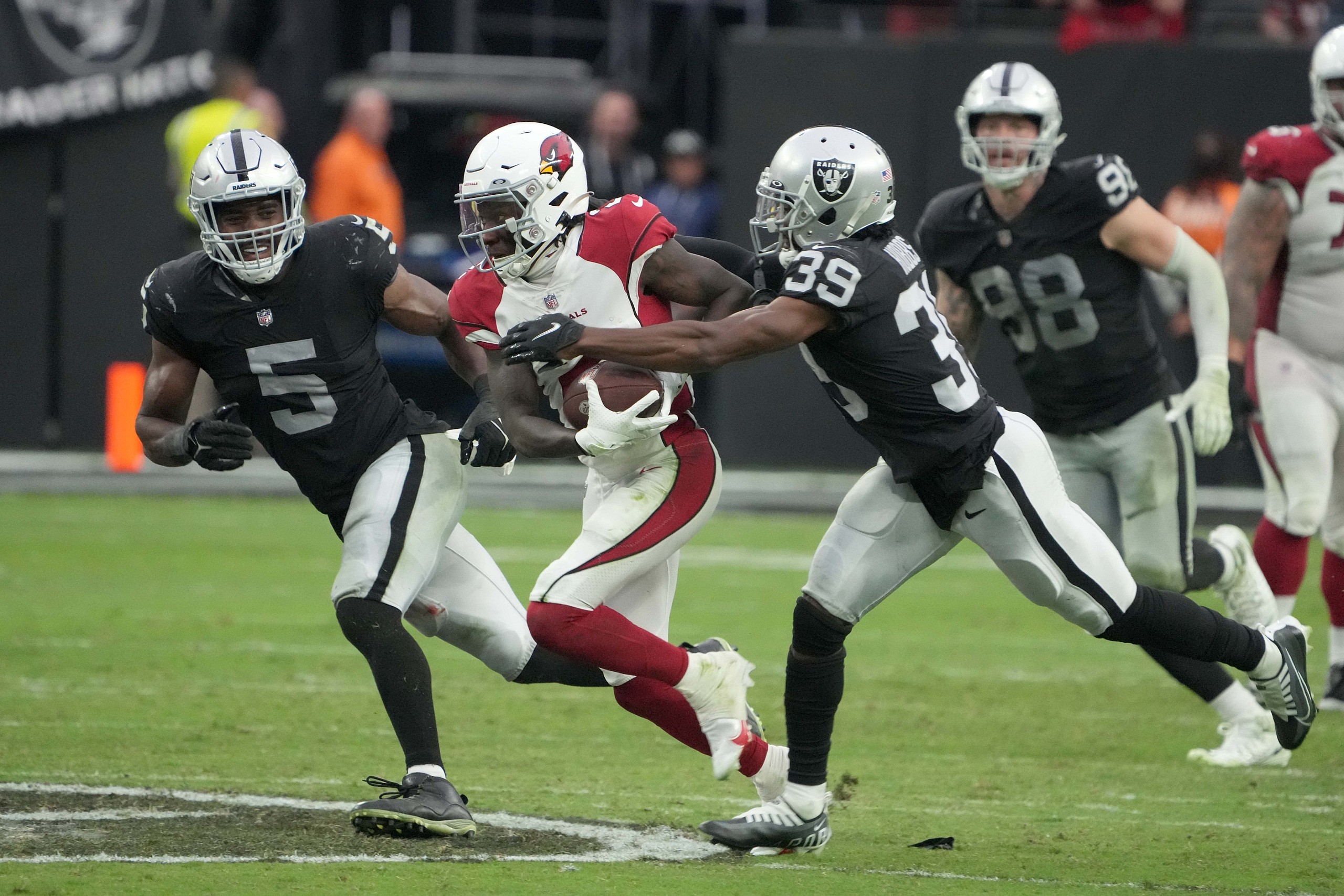 NFL: Arizona Cardinals at Las Vegas Raiders