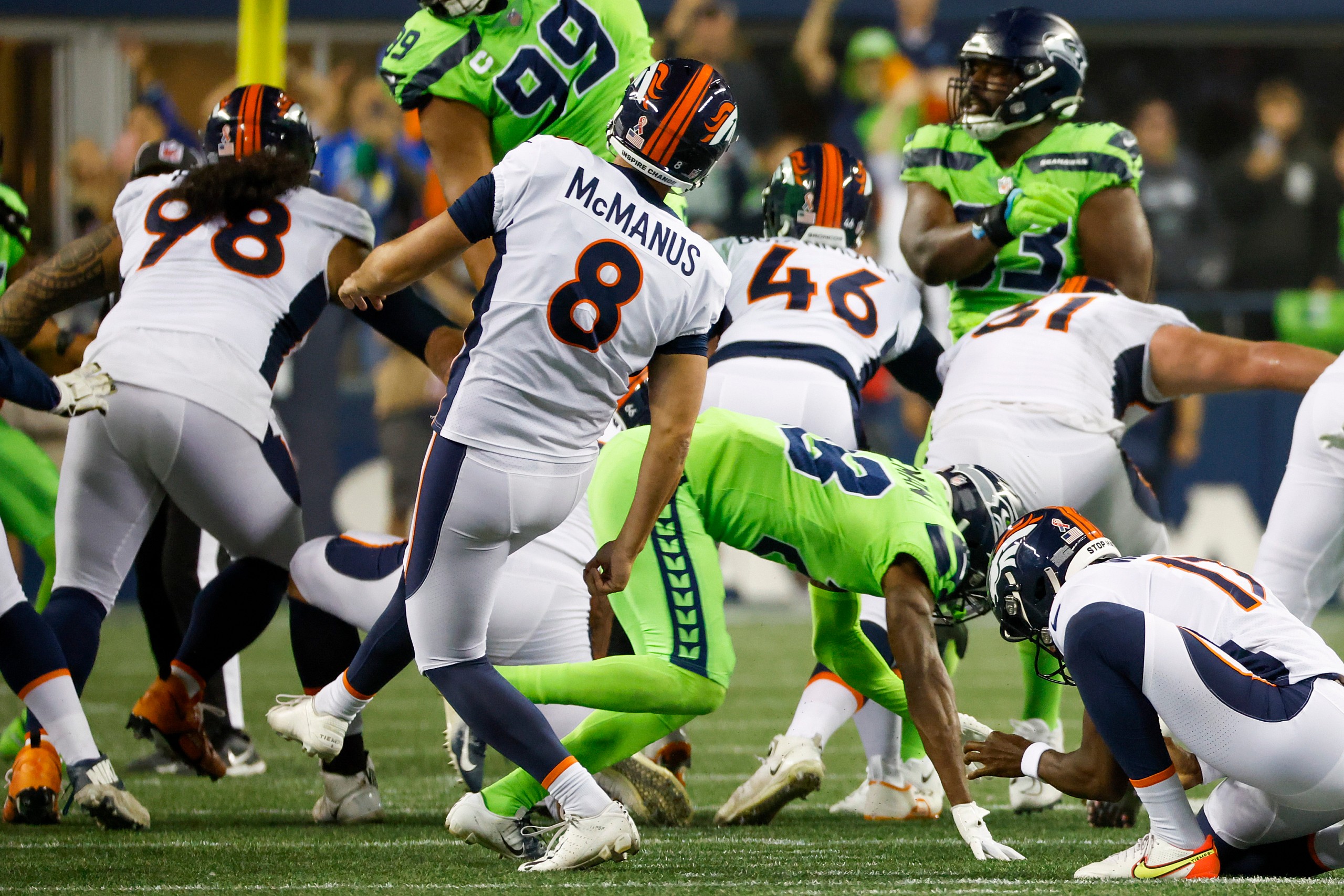 NFL: Denver Broncos at Seattle Seahawks