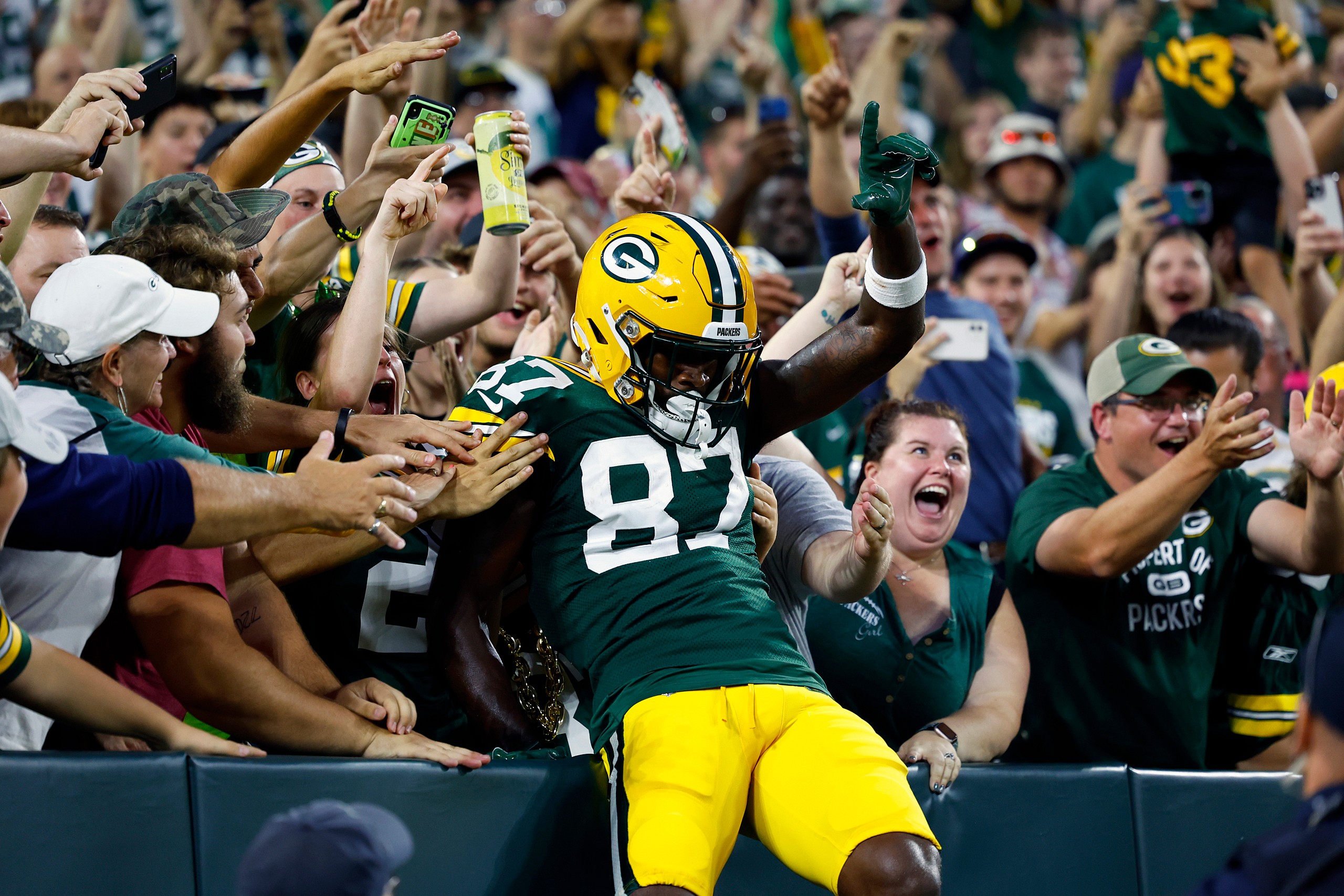 NFL: New Orleans Saints at Green Bay Packers