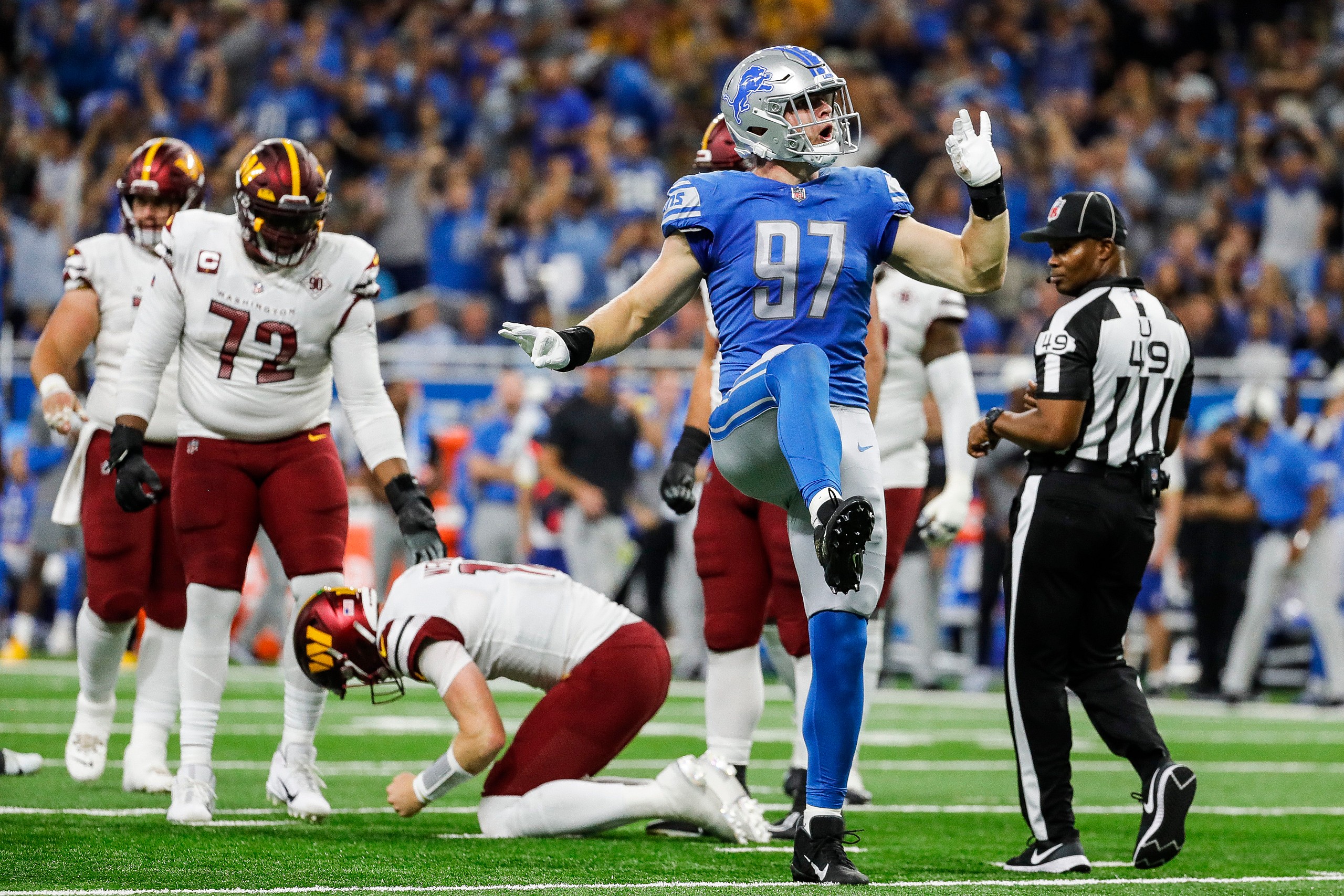 NFL: Washington Commanders at Detroit Lions