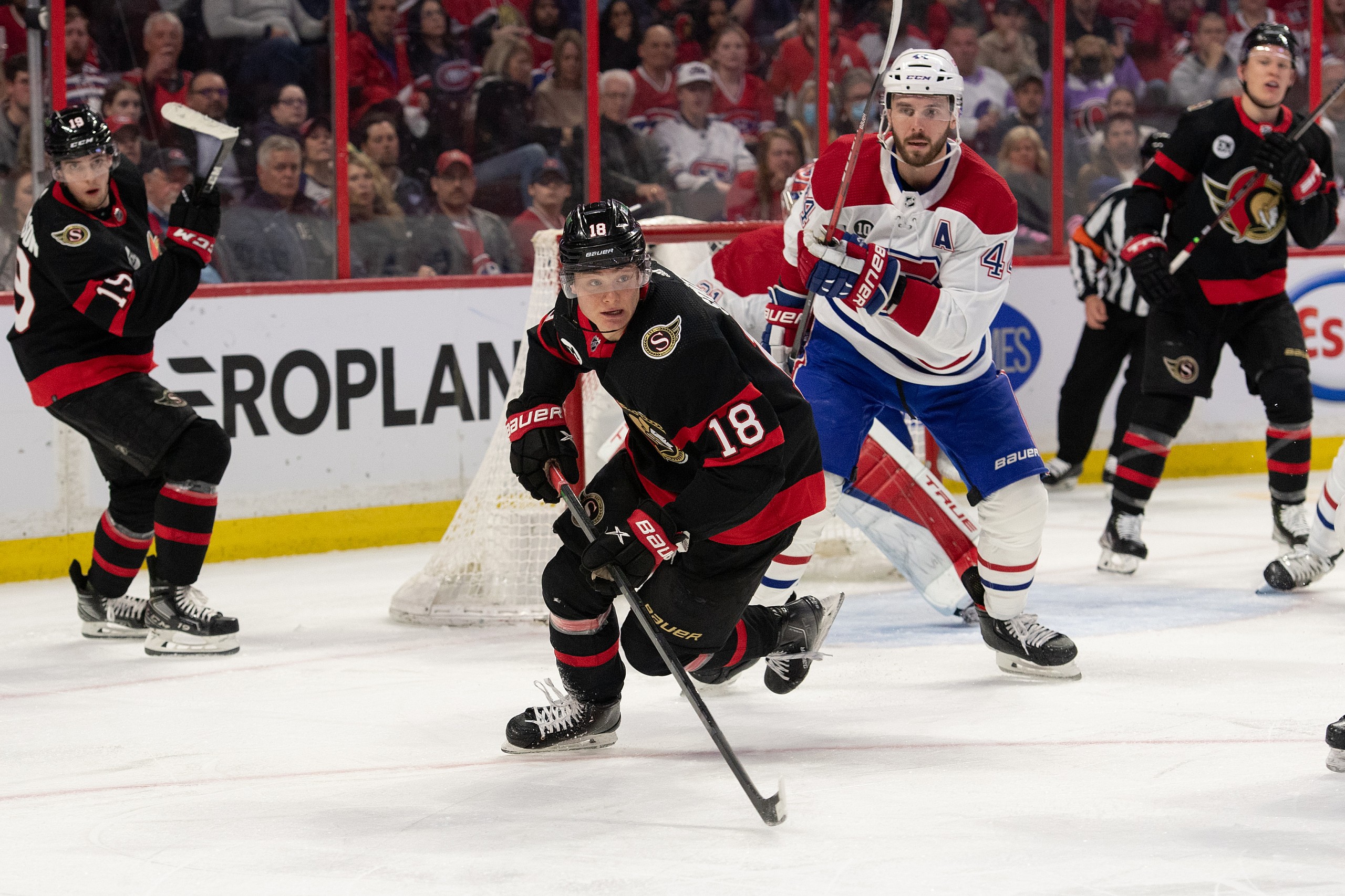 NHL: Montreal Canadiens at Ottawa Senators