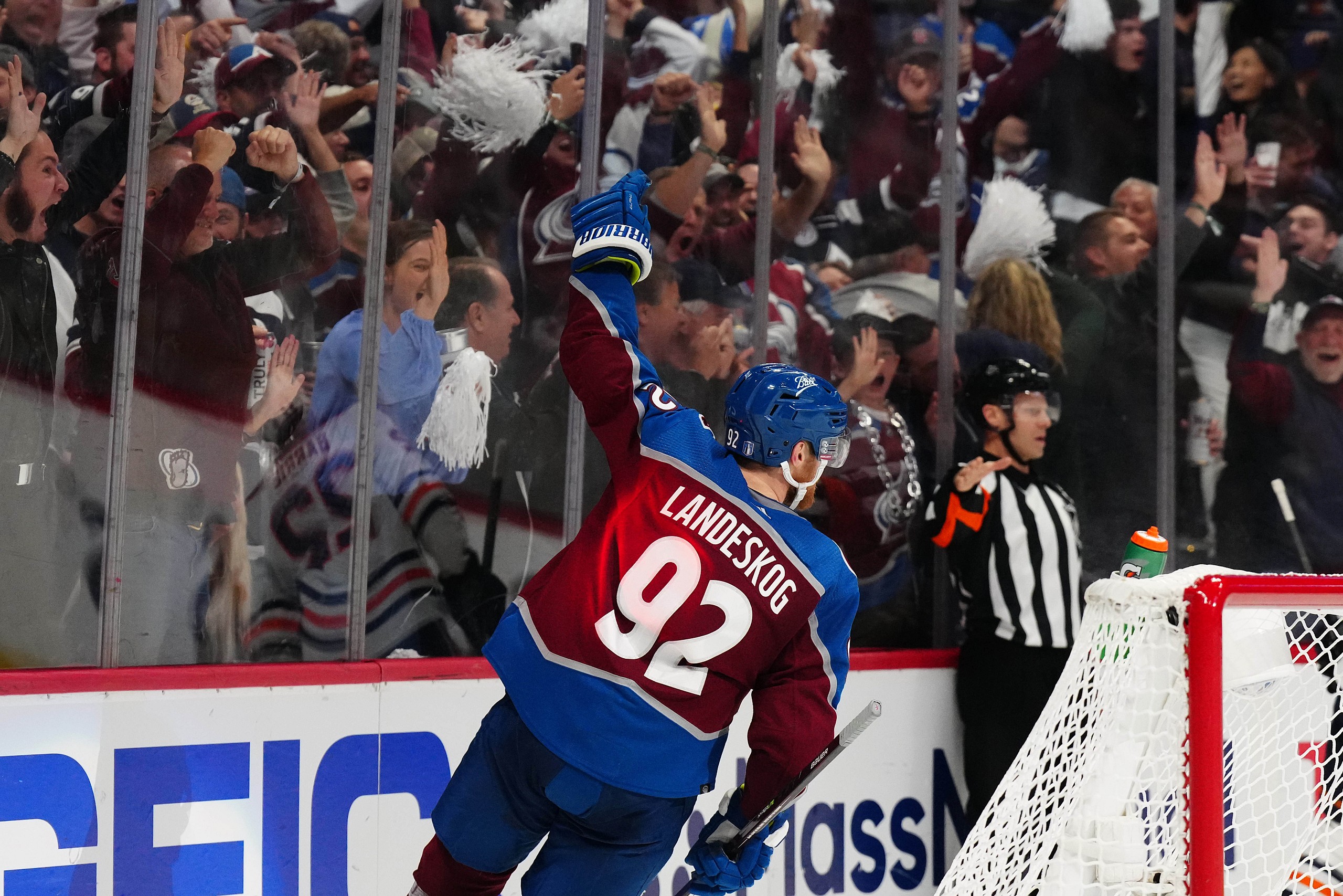 NHL: Stanley Cup Playoffs-Edmonton Oilers at Colorado Avalanche