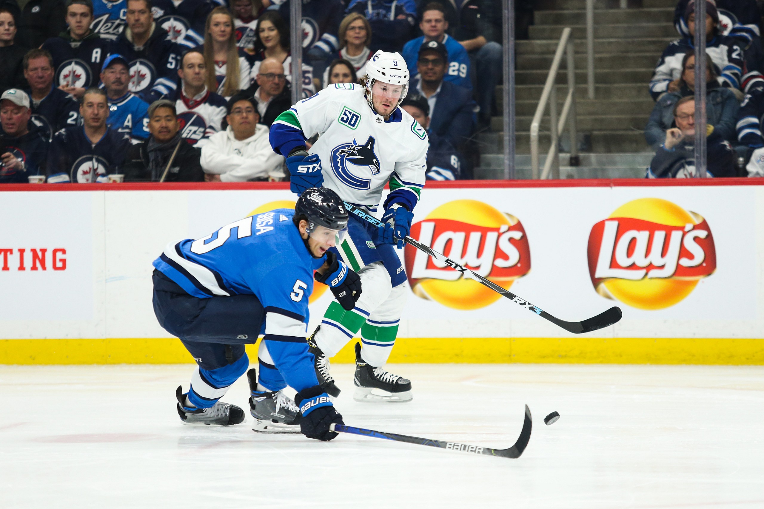NHL: Vancouver Canucks at Winnipeg Jets