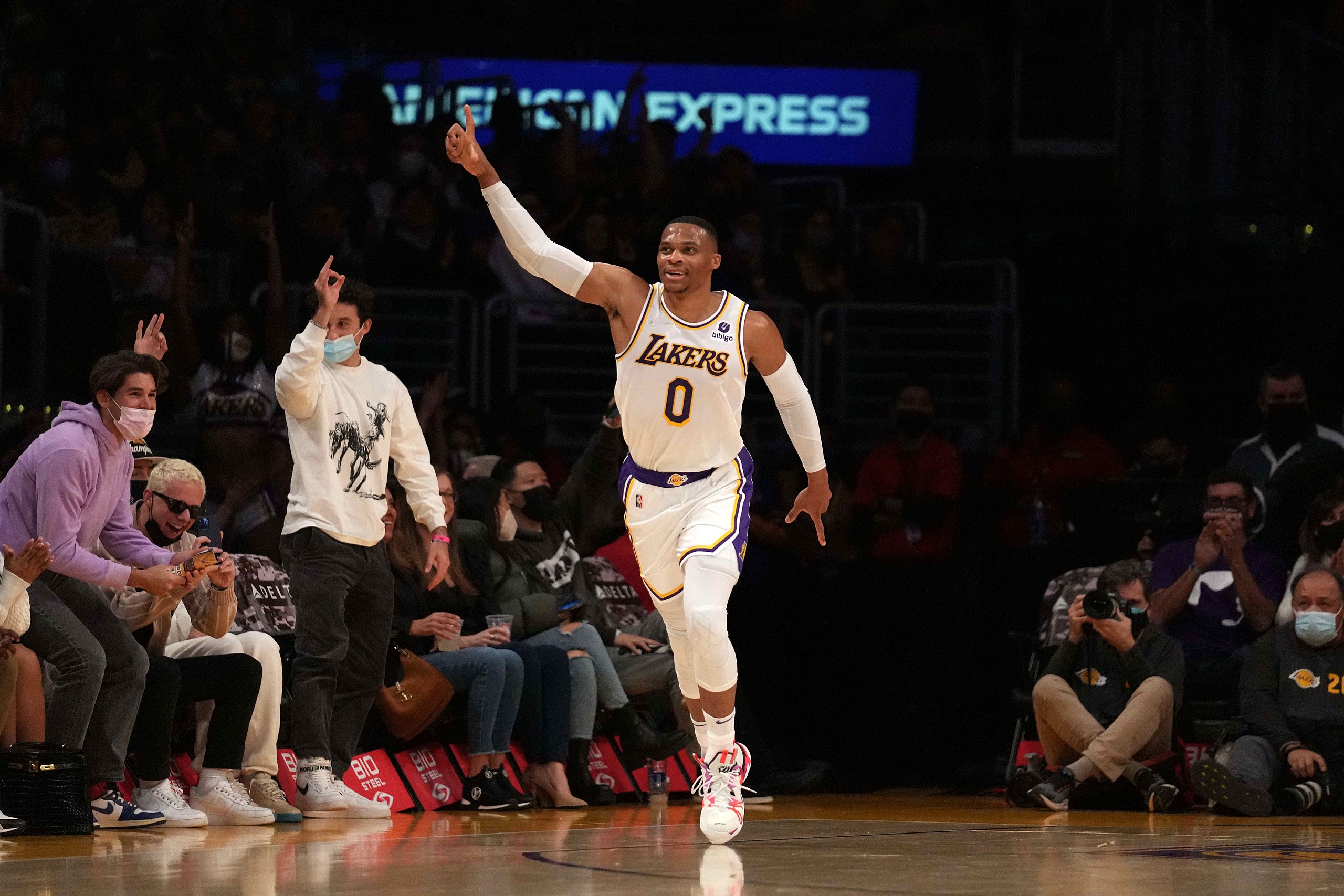 los angeles lakers, russell westbrook