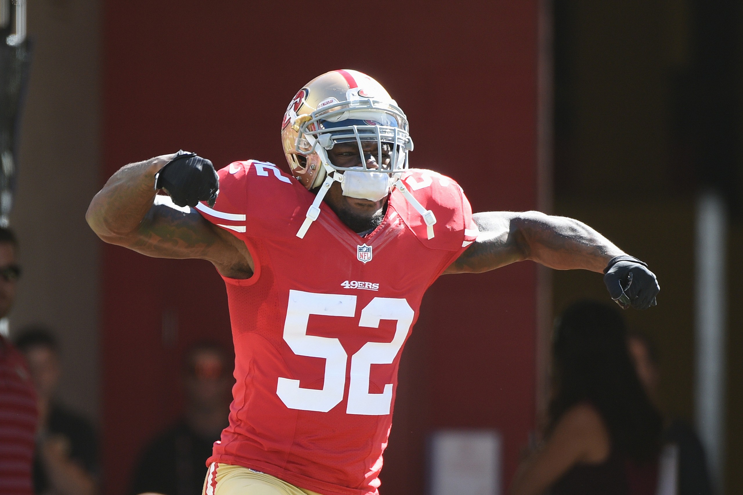 best san francisco 49ers players: patrick willis, linebacker