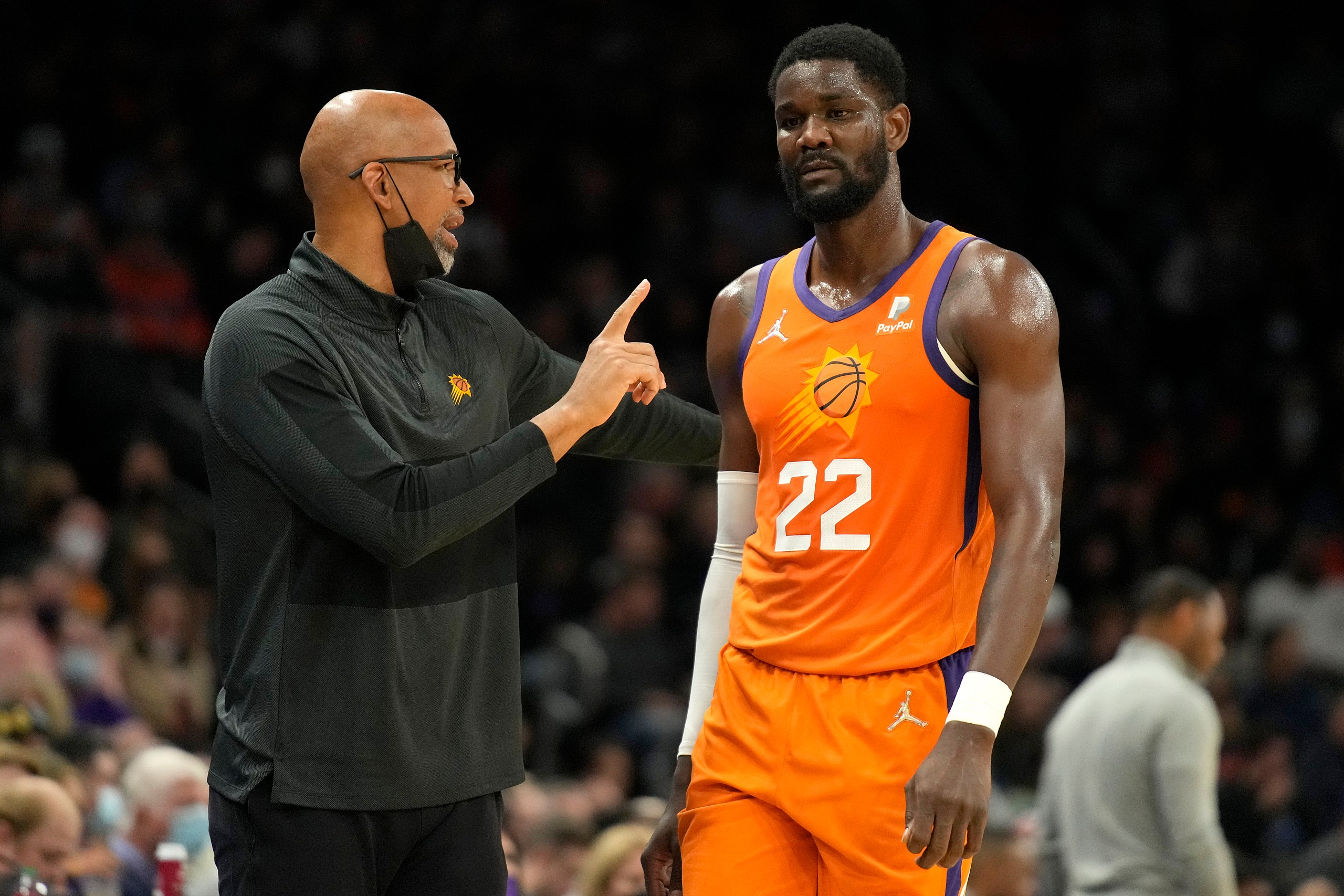 deandre ayton, monty williams, phoenix suns