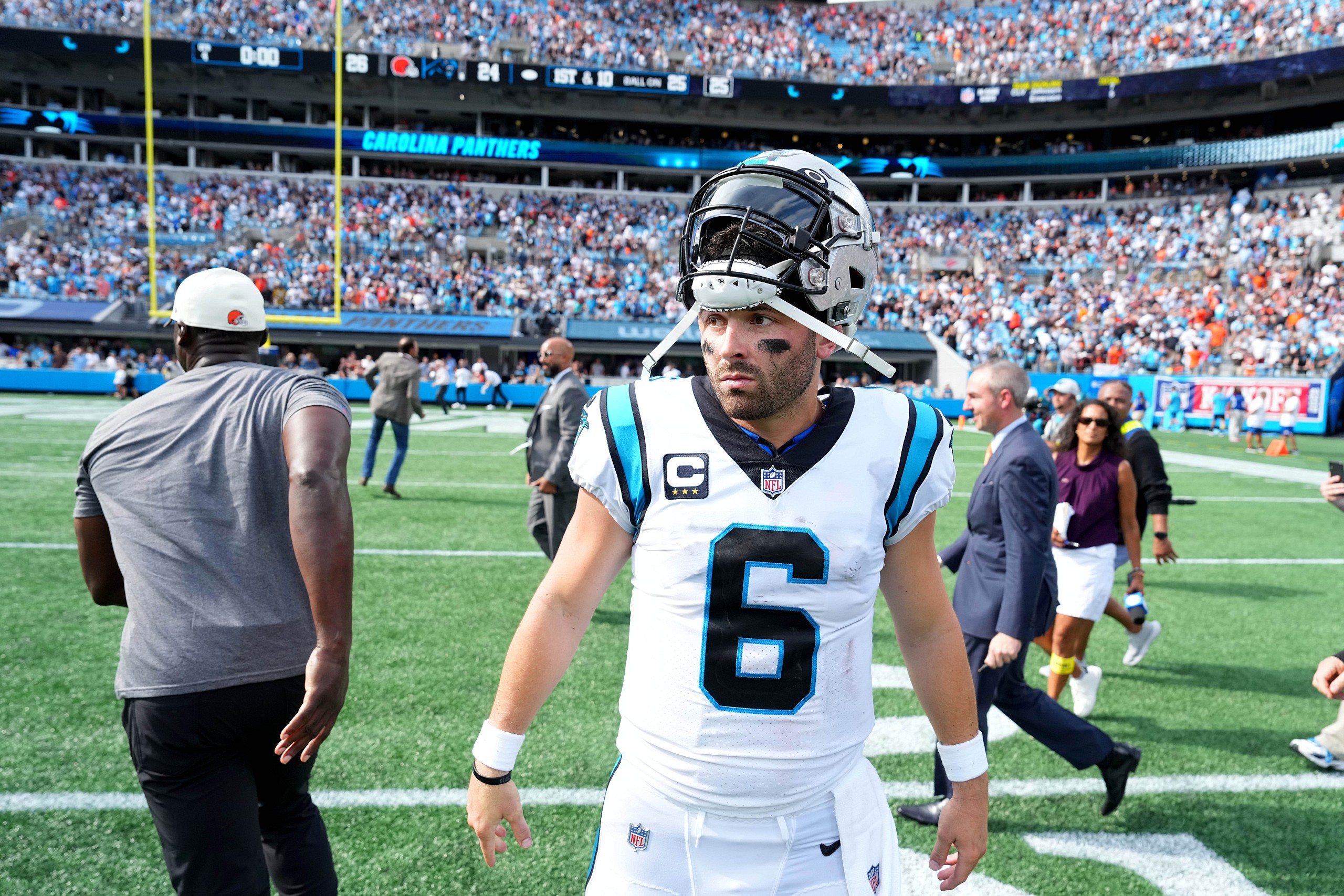 nfl week 1: baker mayfield, carolina panthers