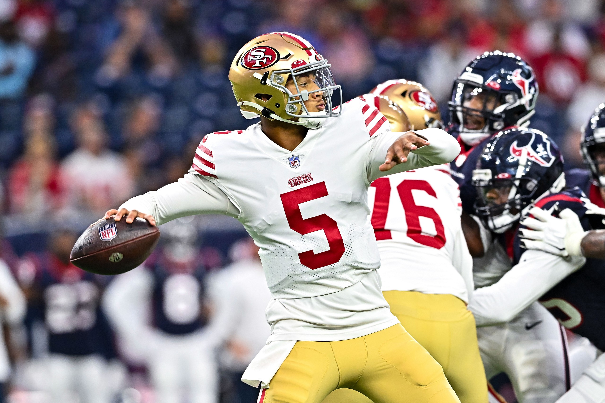 san francisco 49ers qb trey lance