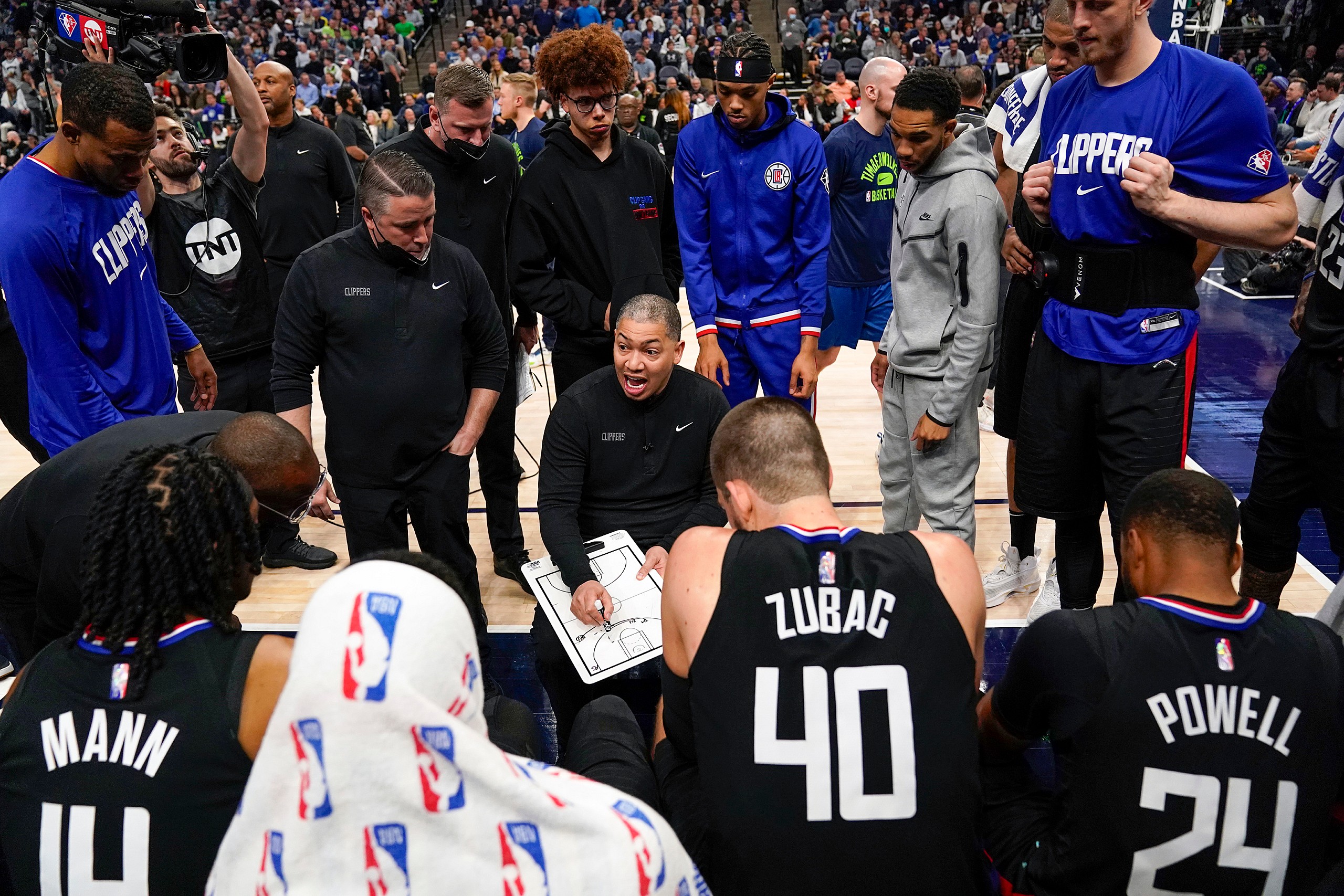 NBA: Playoffs-Los Angeles Clippers at Minnesota Timberwolves