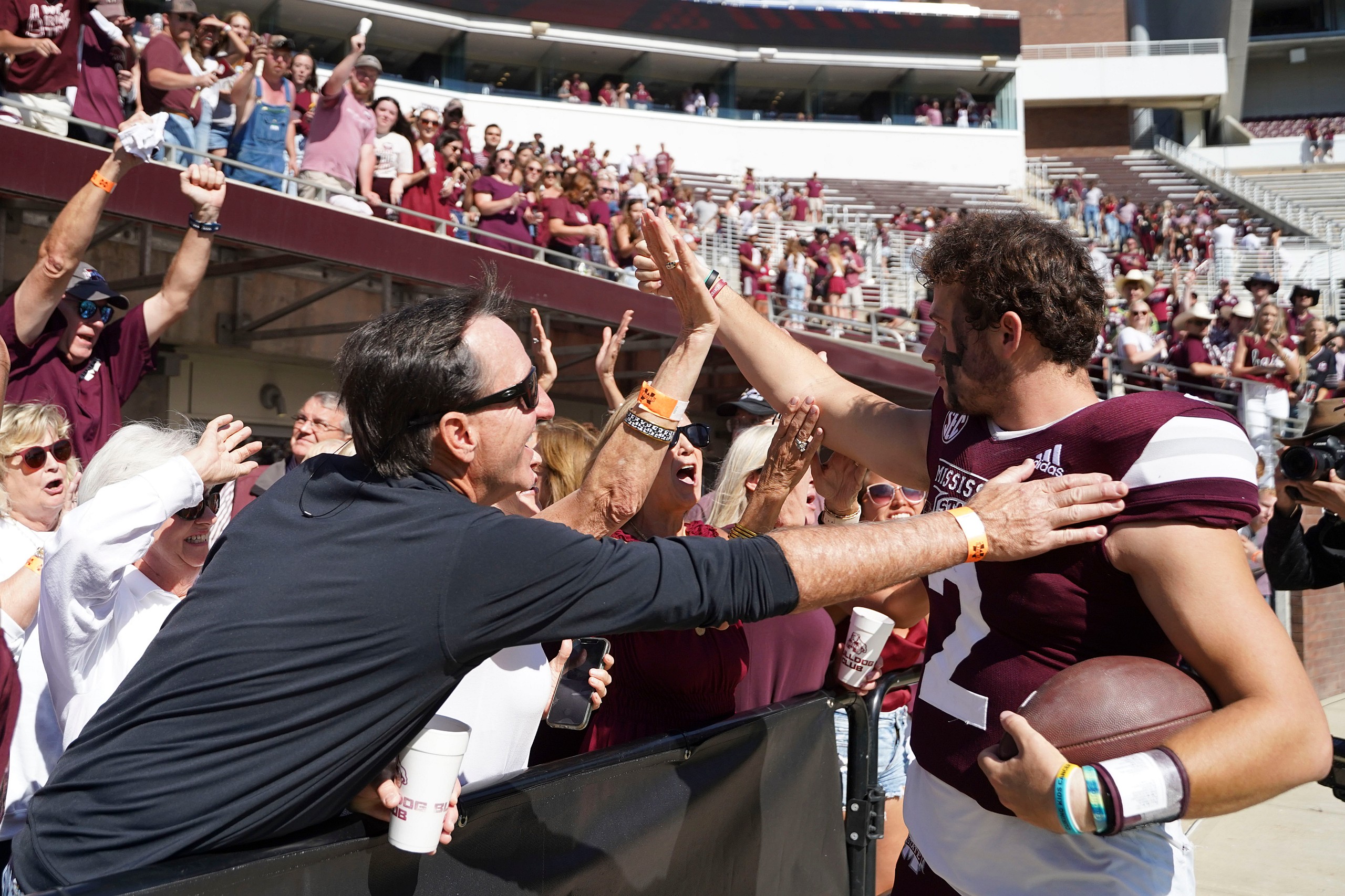 NCAA Football: Arkansas at Mississippi State
