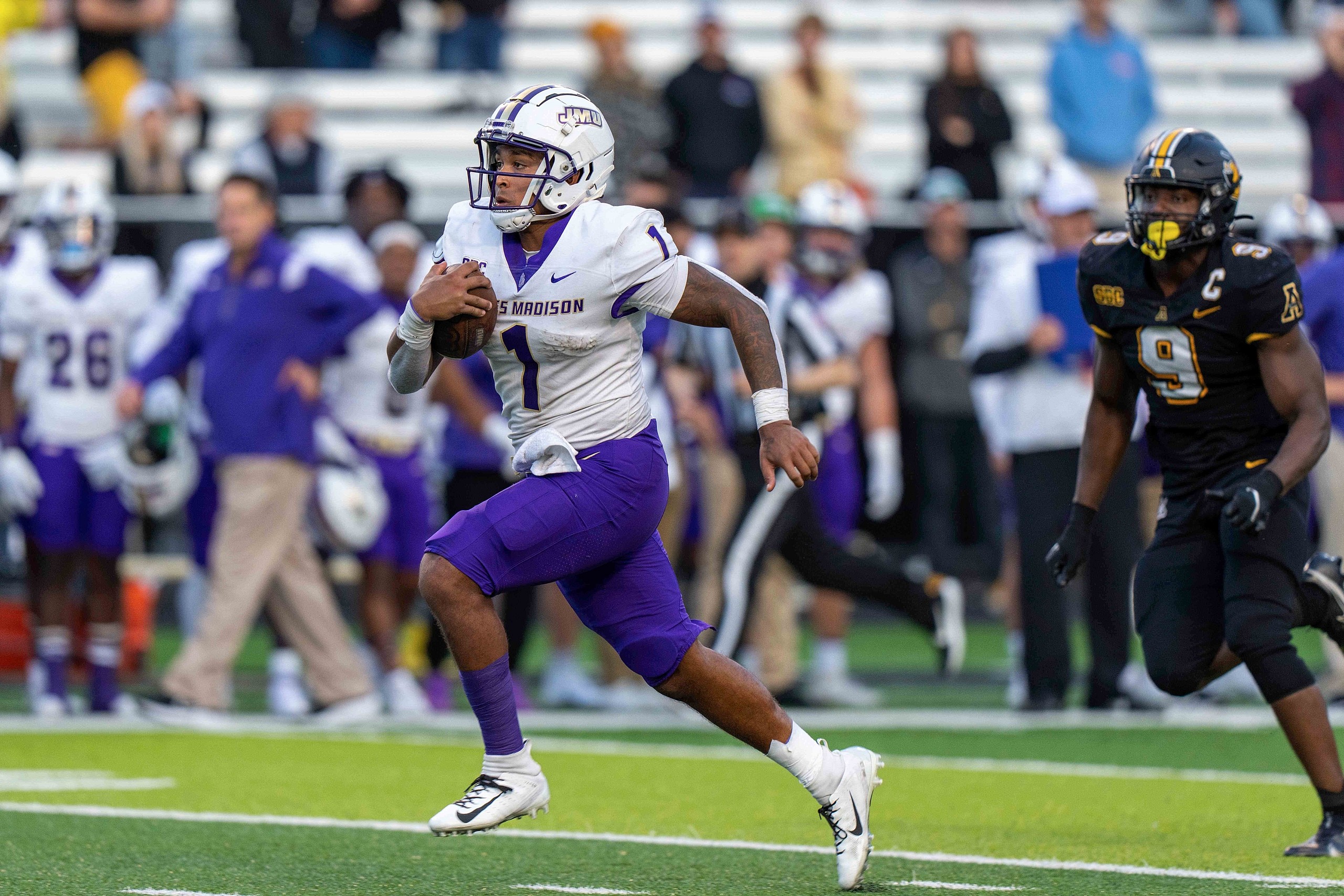 NCAA Football: James Madison at Appalachian State
