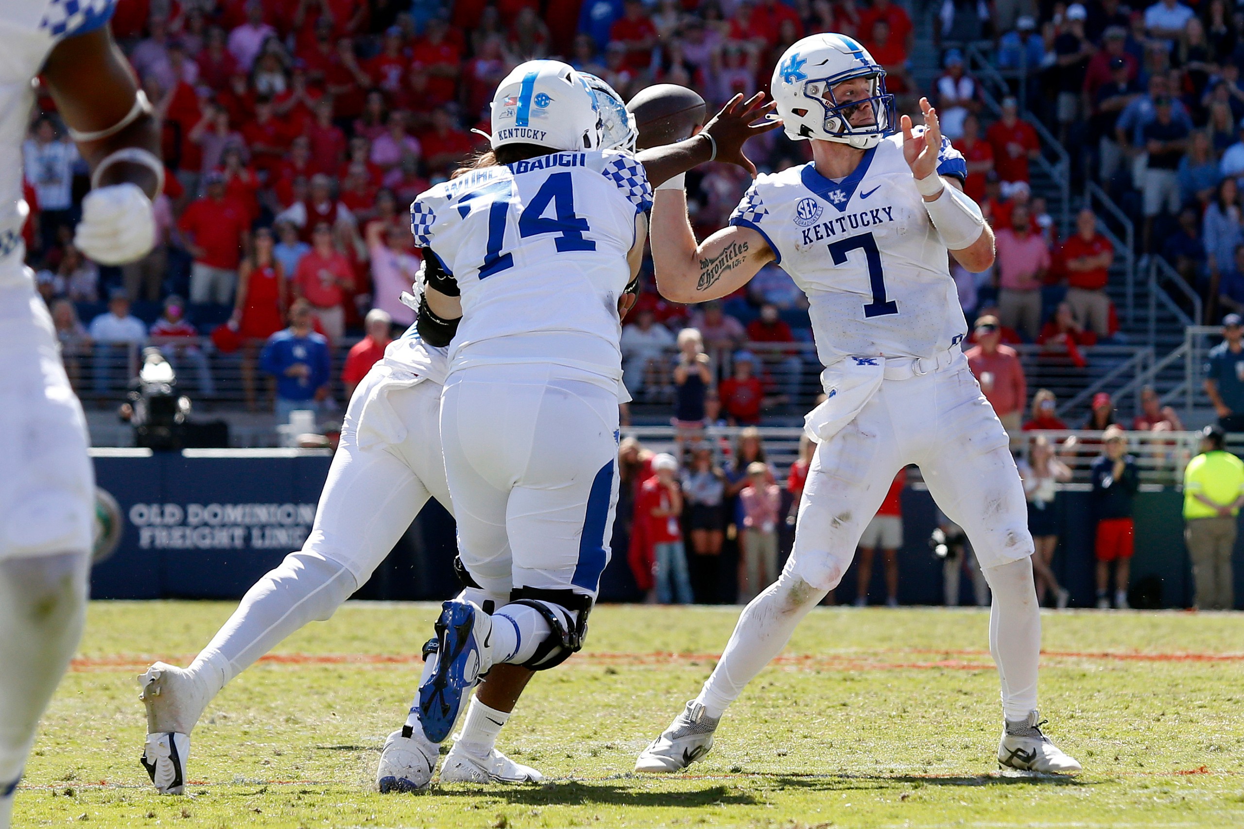 NCAA Football: Kentucky at Mississippi