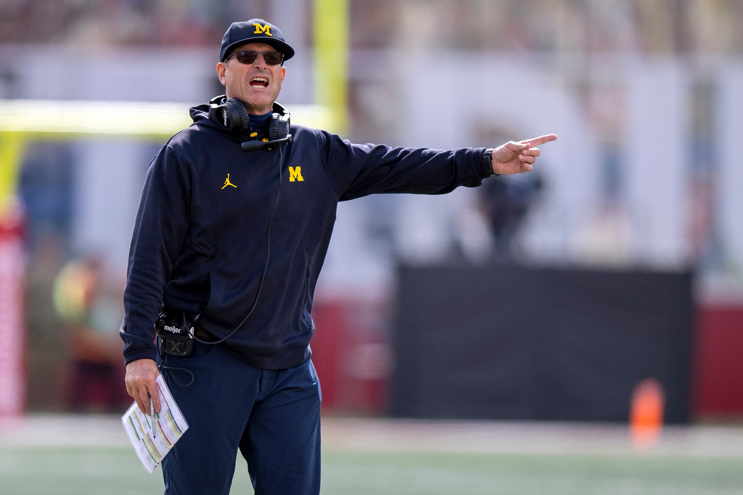 NCAA Football: Michigan at Indiana