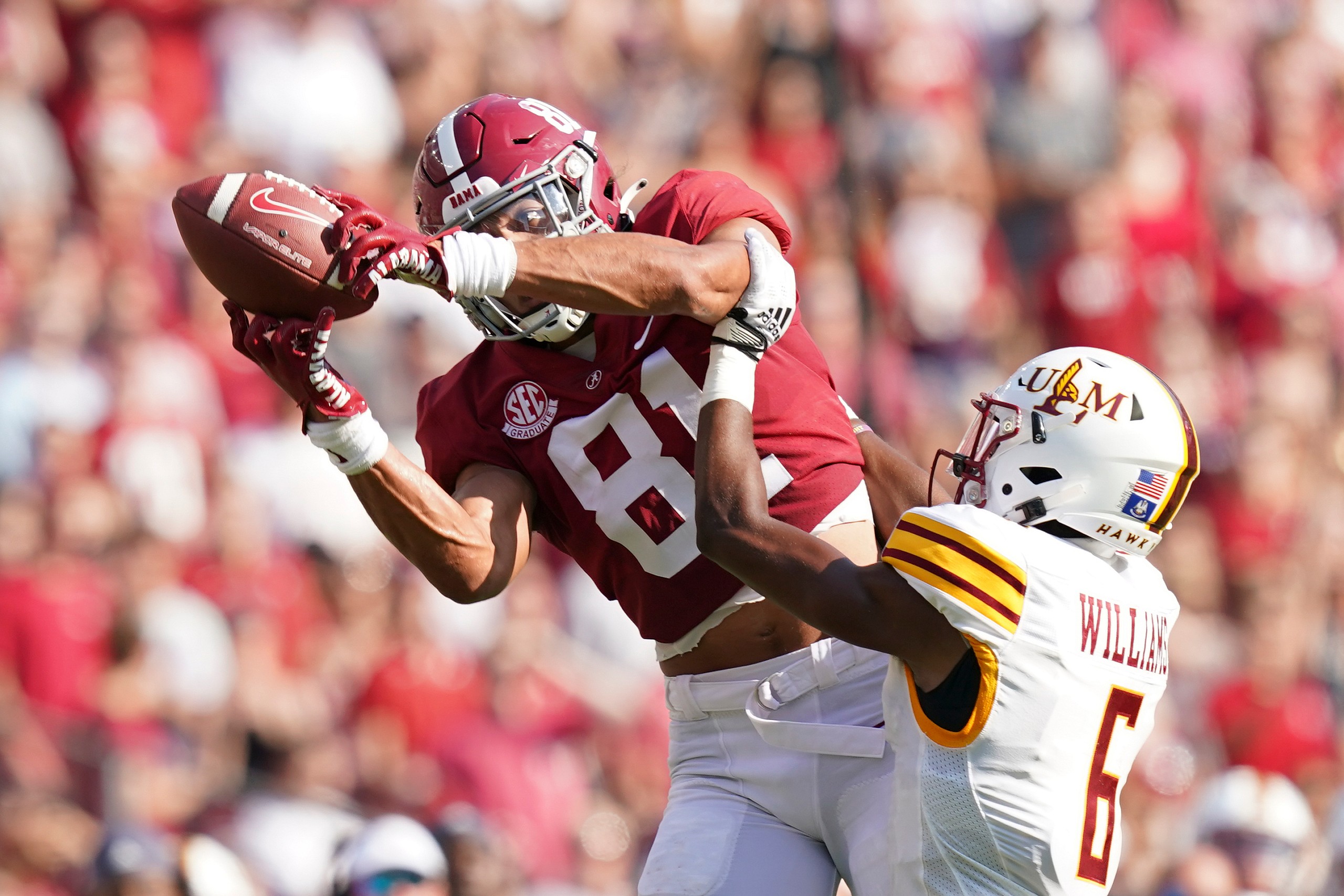 NCAA Football: UL Monroe at Alabama