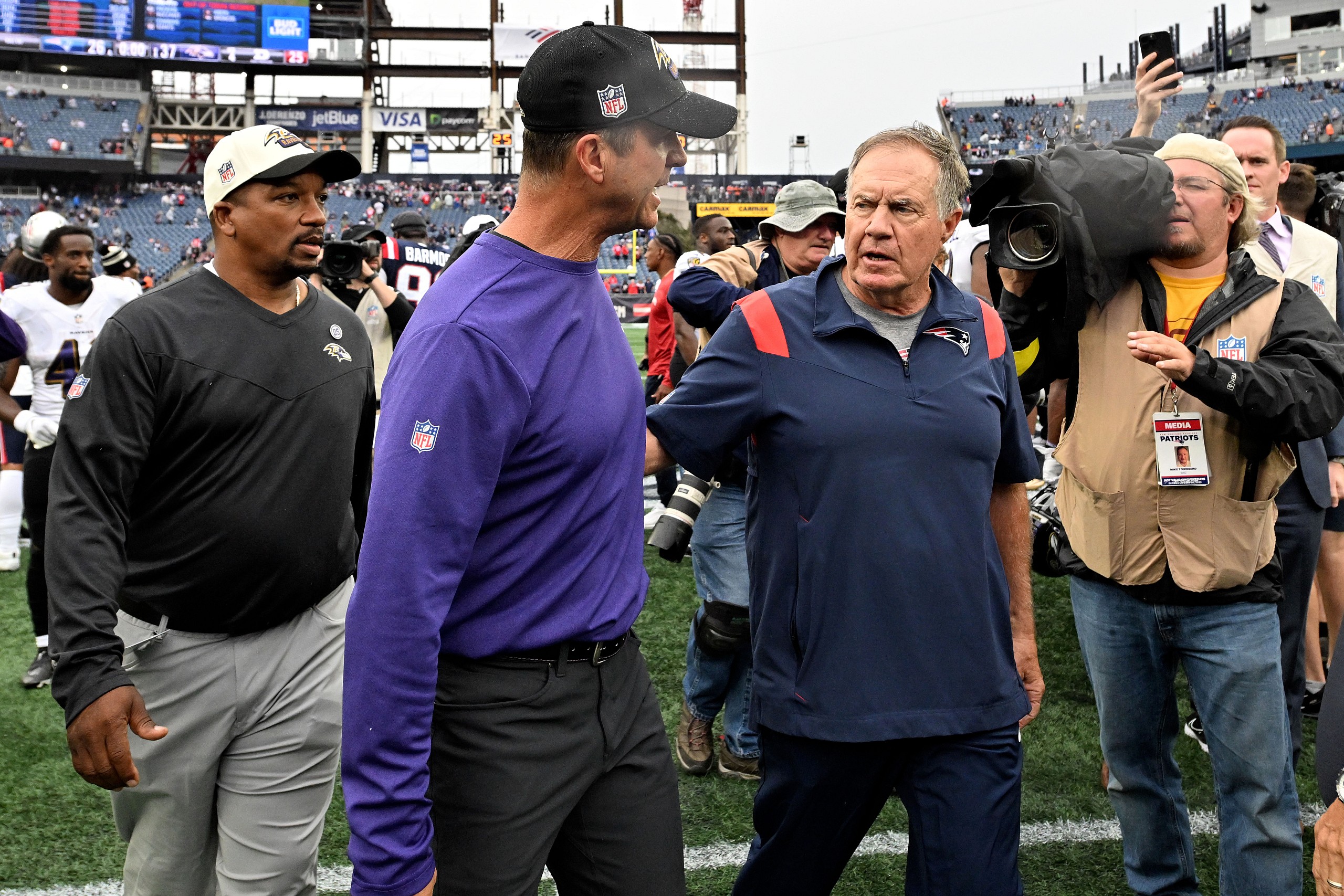 NFL: Baltimore Ravens at New England Patriots