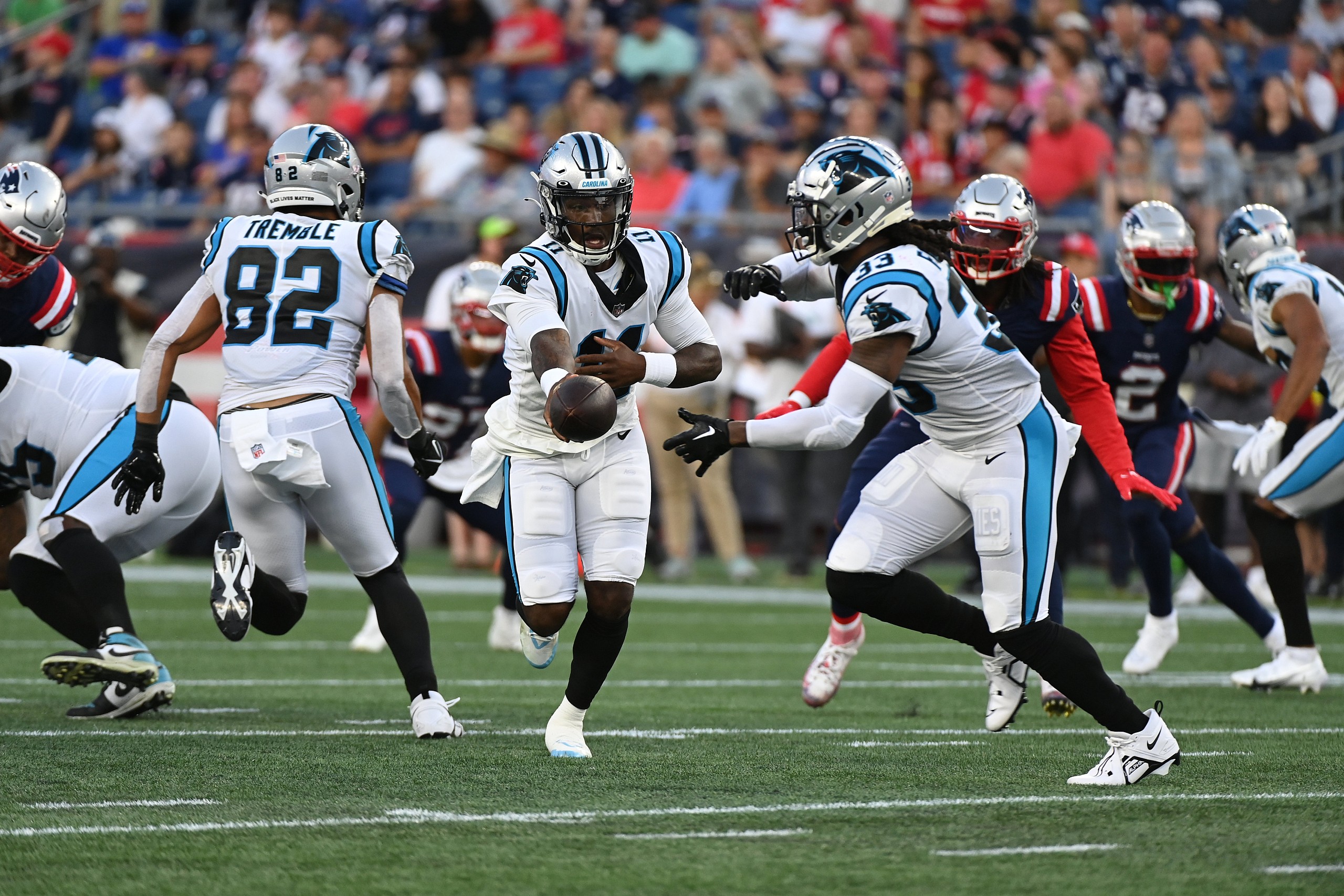 NFL: Carolina Panthers at New England Patriots